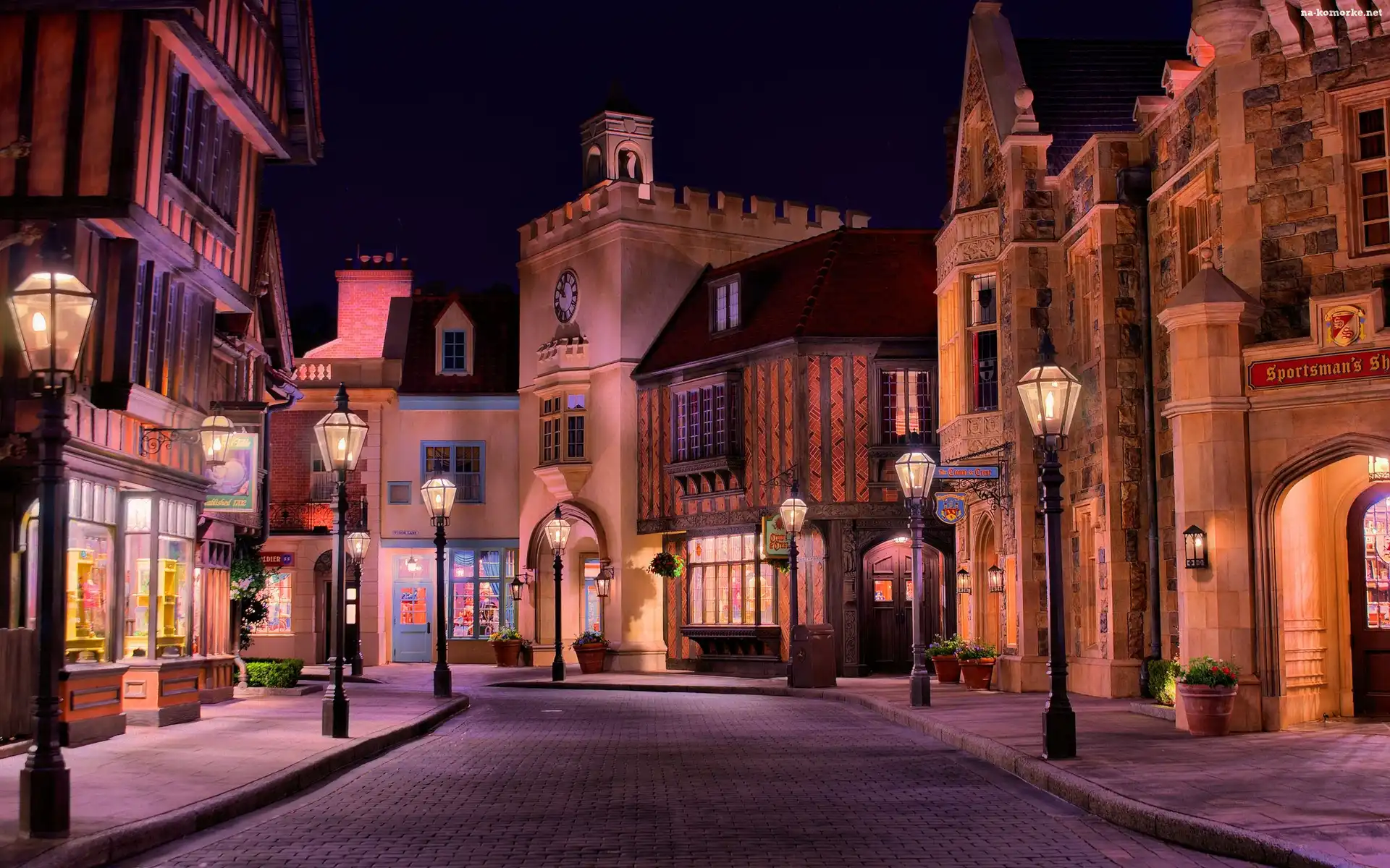 Miasto, Nocą