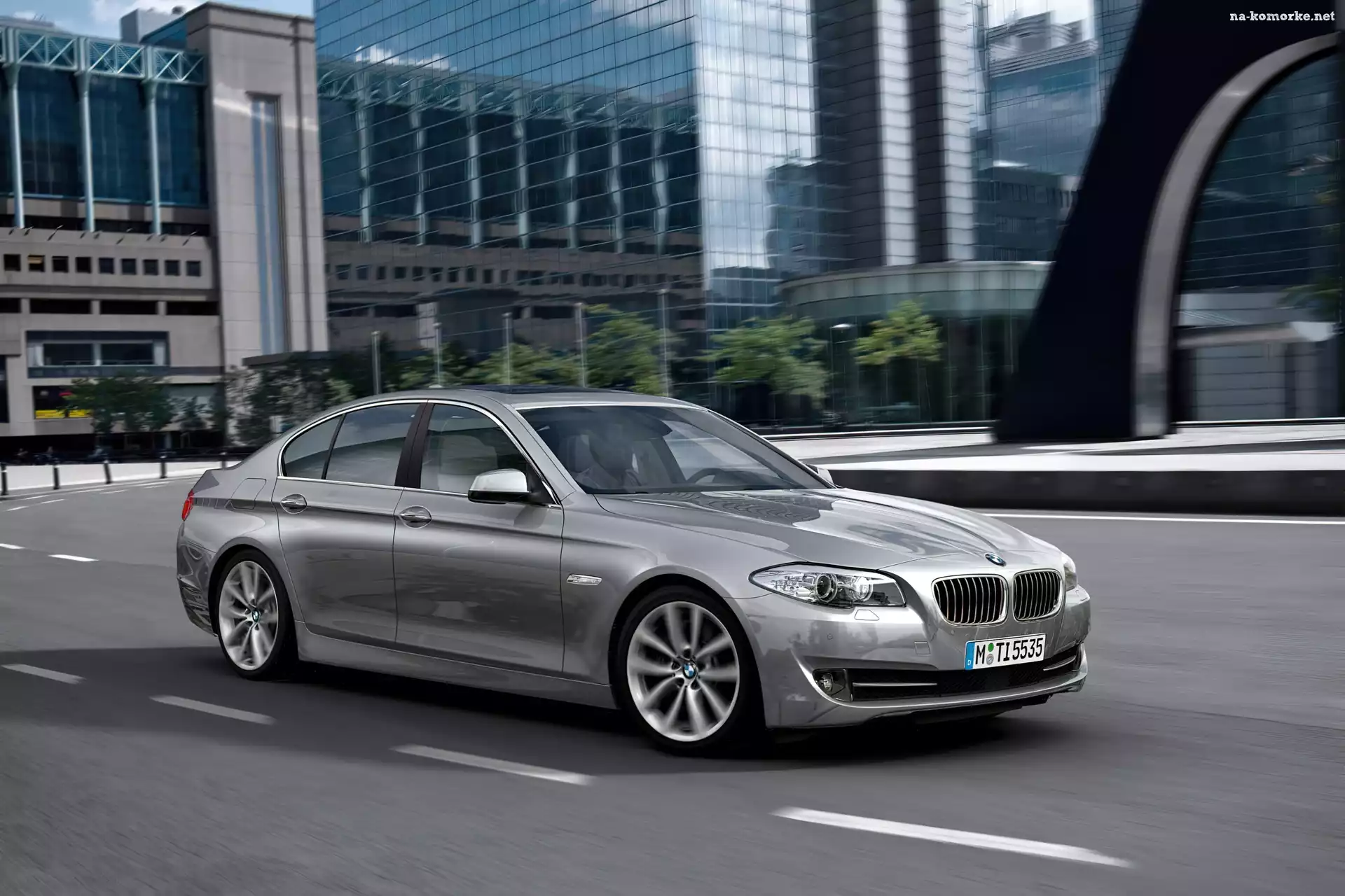 Prawy, Miasto, Bok, BMW seria 5 F10