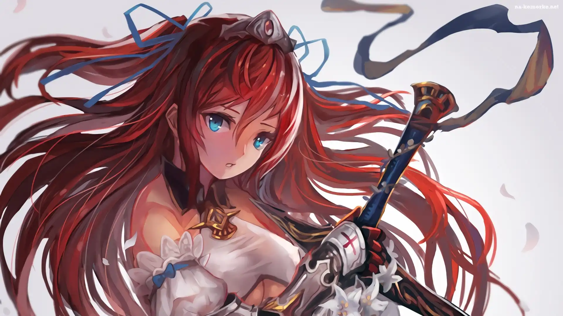 Miecz, Wojowniczka, Dziewczyna, Anime, Diadem, Manga
