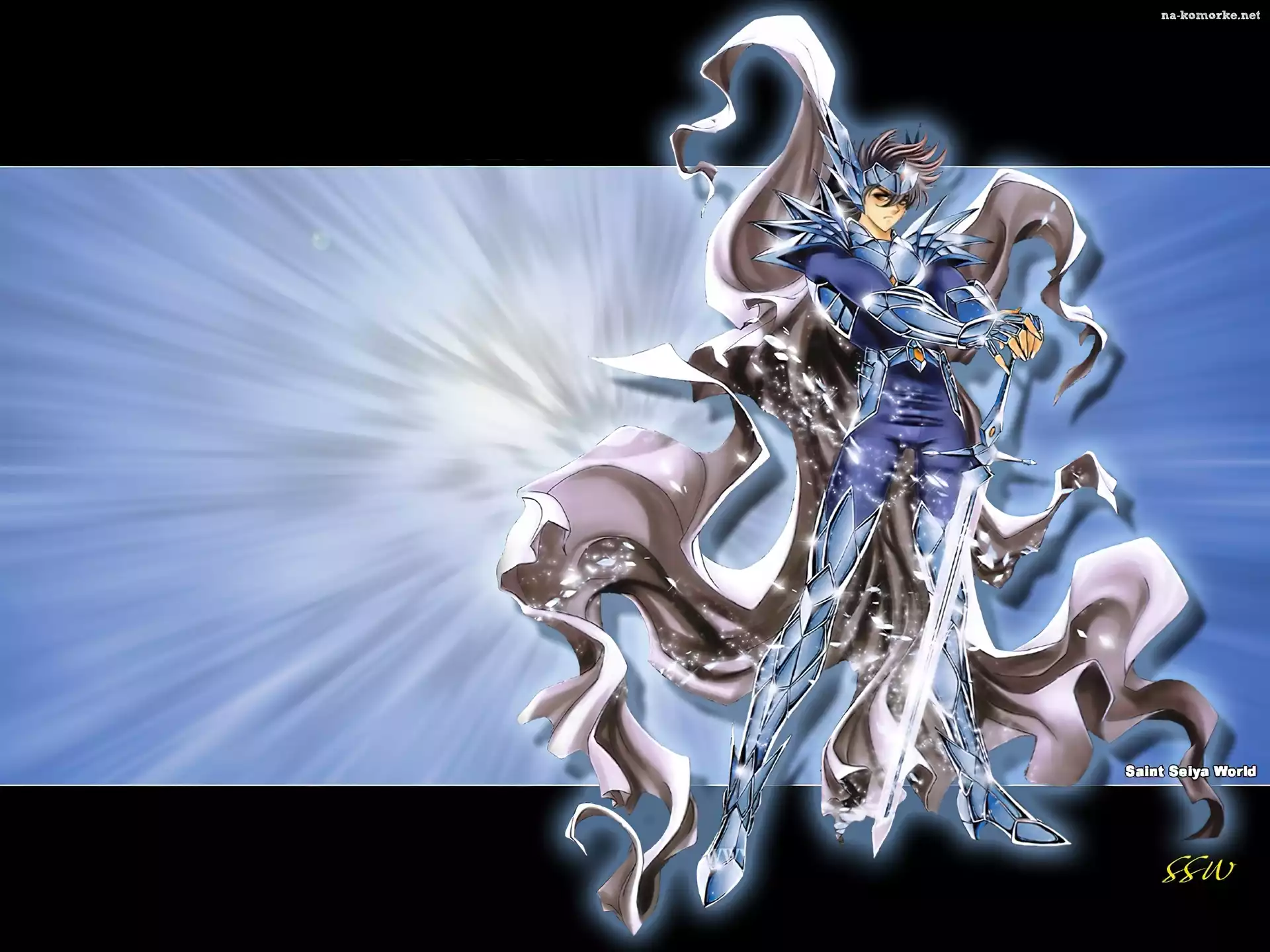 miecz, Saint Seiya, postać, szata