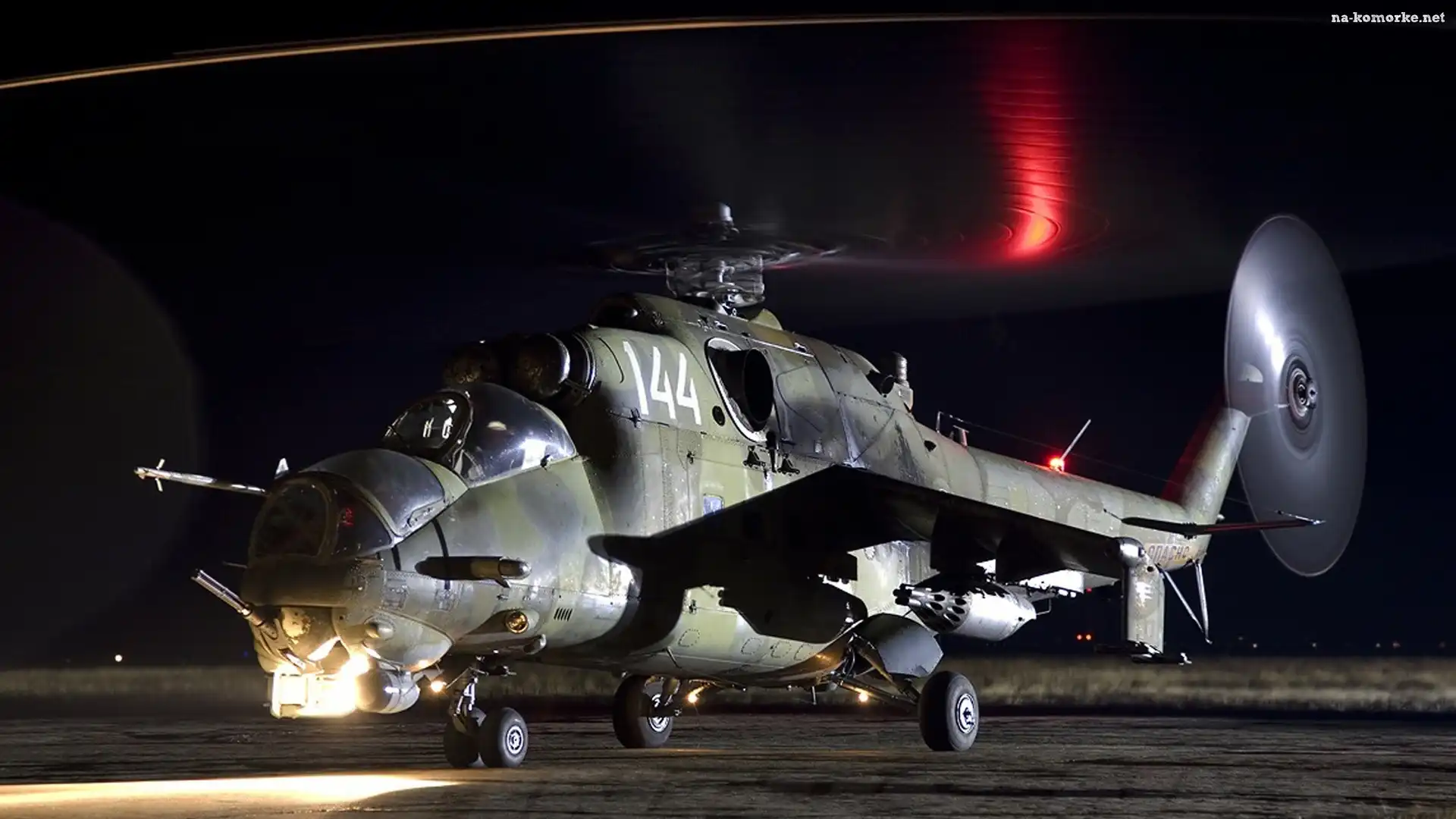 Helikopter, Śmigła, Koła