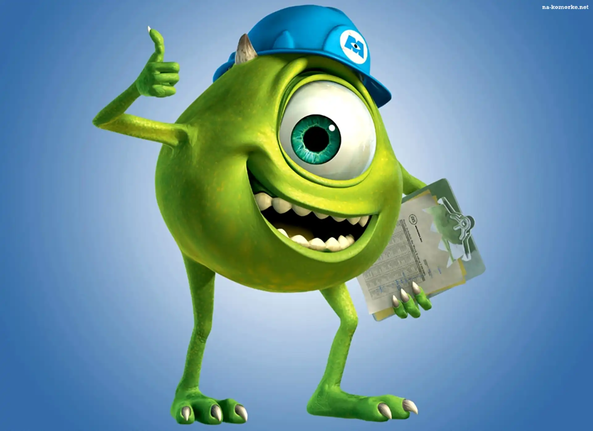 Mike Wazowski, Oko, Potwory i spółka, Monsters Inc