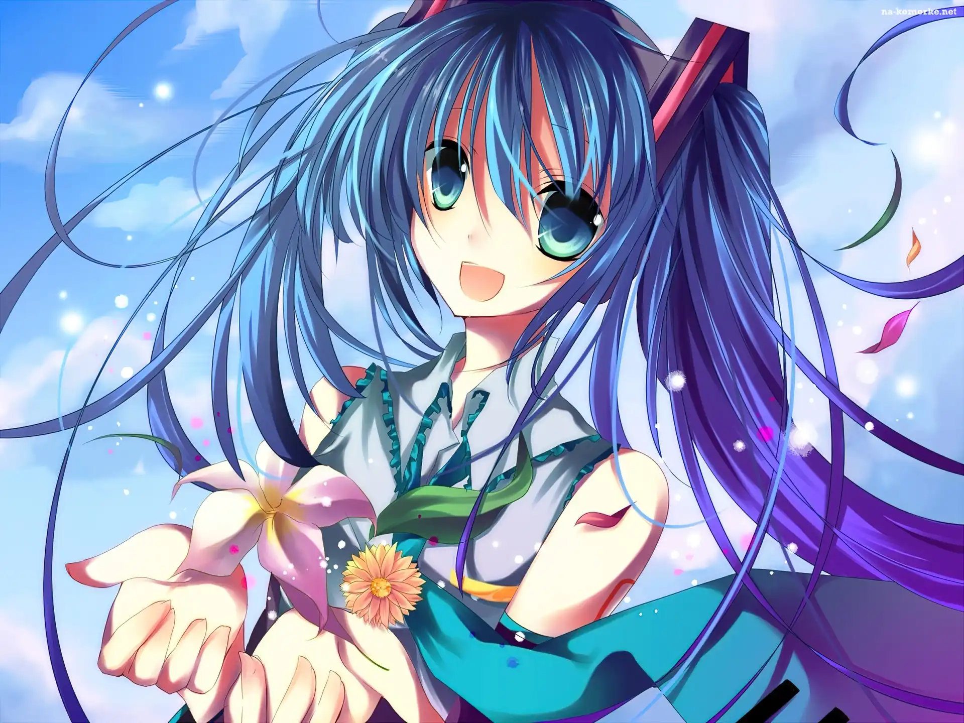 Hatsune, Kwiatek, Miku