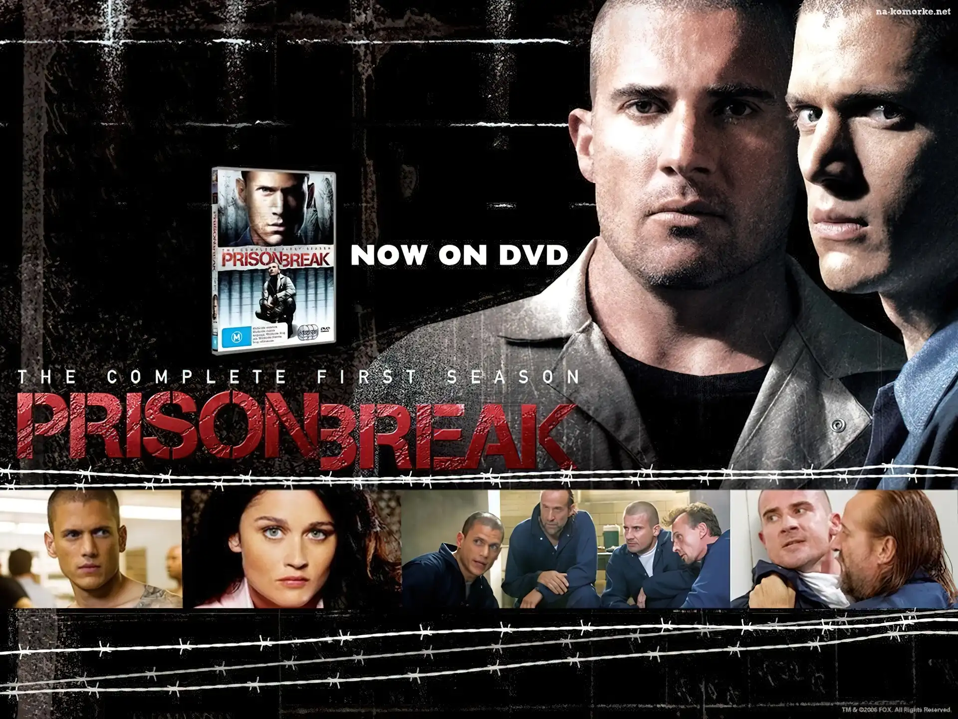 Robin Tunney, zdjęcia, Prison Break, Dominic Purcell, Wentworth Miller