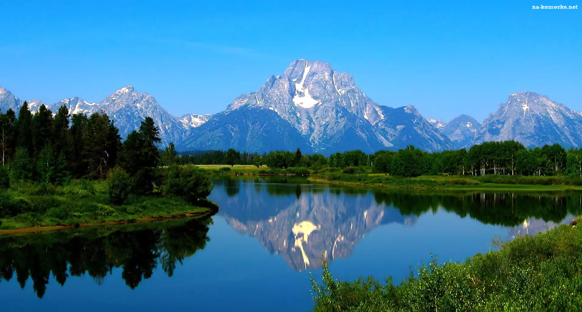 Mirror, Las, Jezioro, Kalifornia, Góry, Yosemite