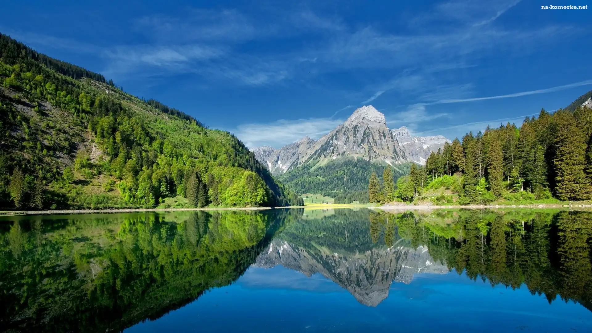 Mirror, Las, Góry, Kalidornia, Jezioro, Yosemite