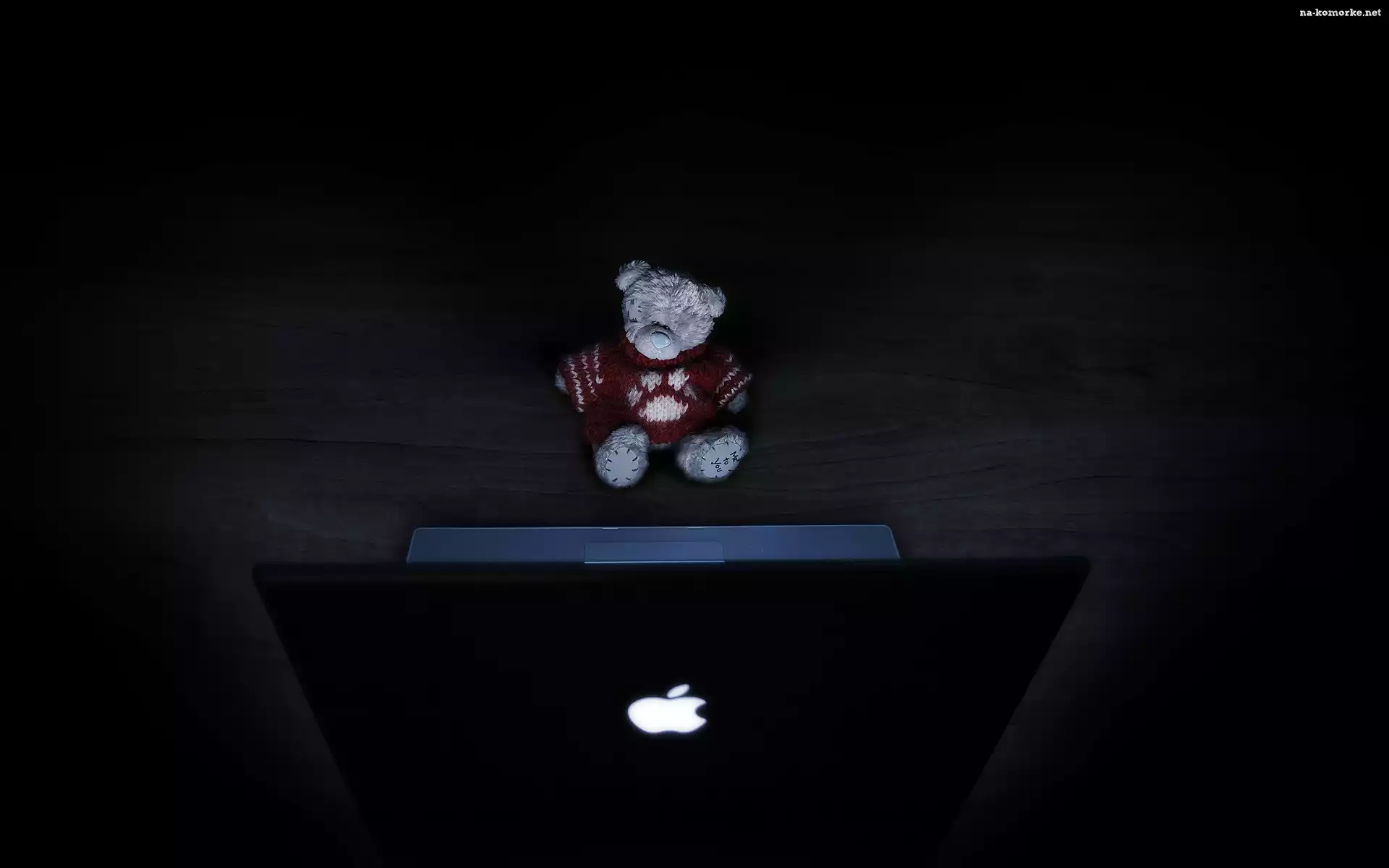 MiÅ›, Hardware, Apple, Laptop, Logo, Pluszak