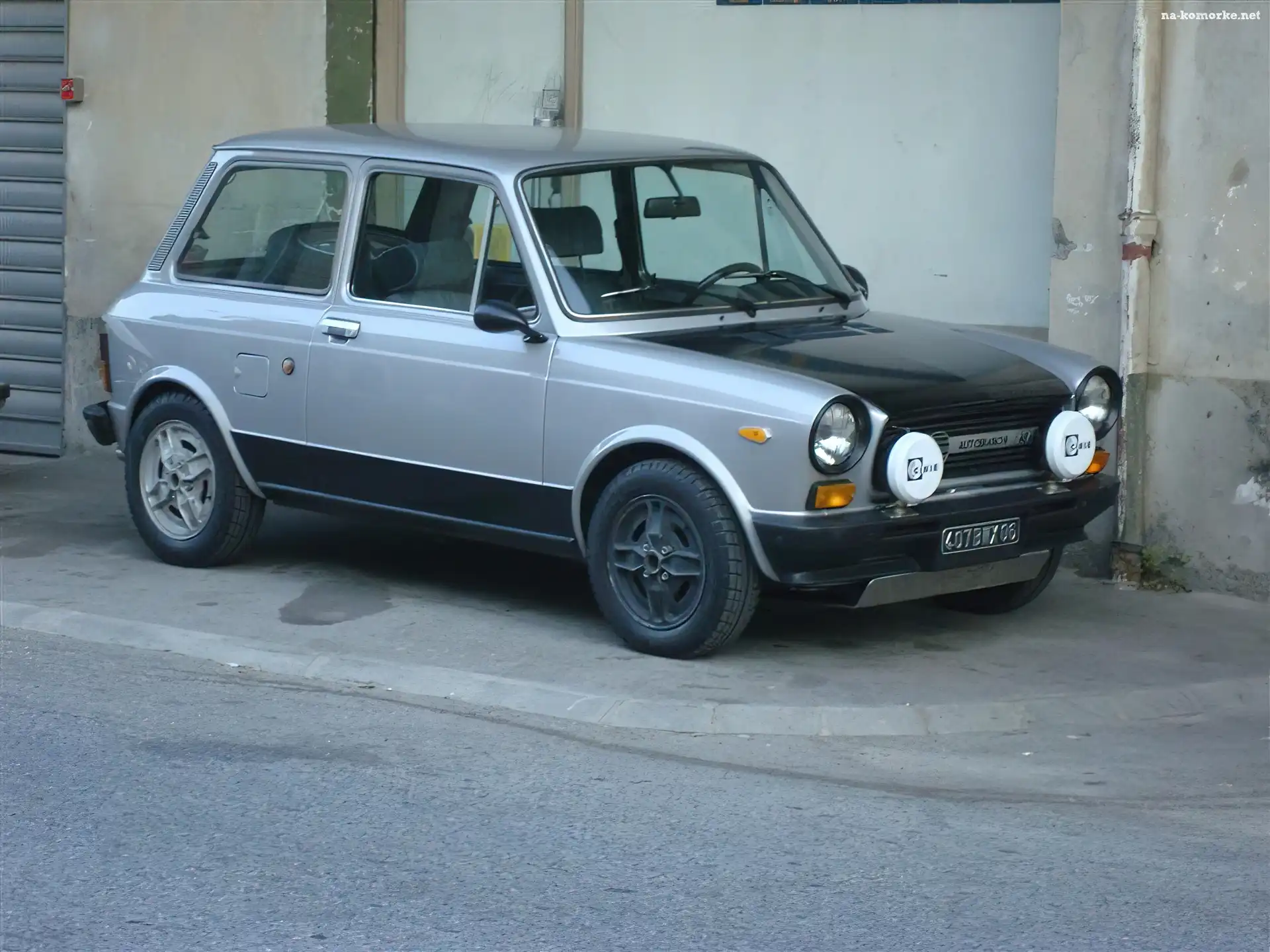 Miski, Srebrny, Autobianchi A112, Koła, Osłona