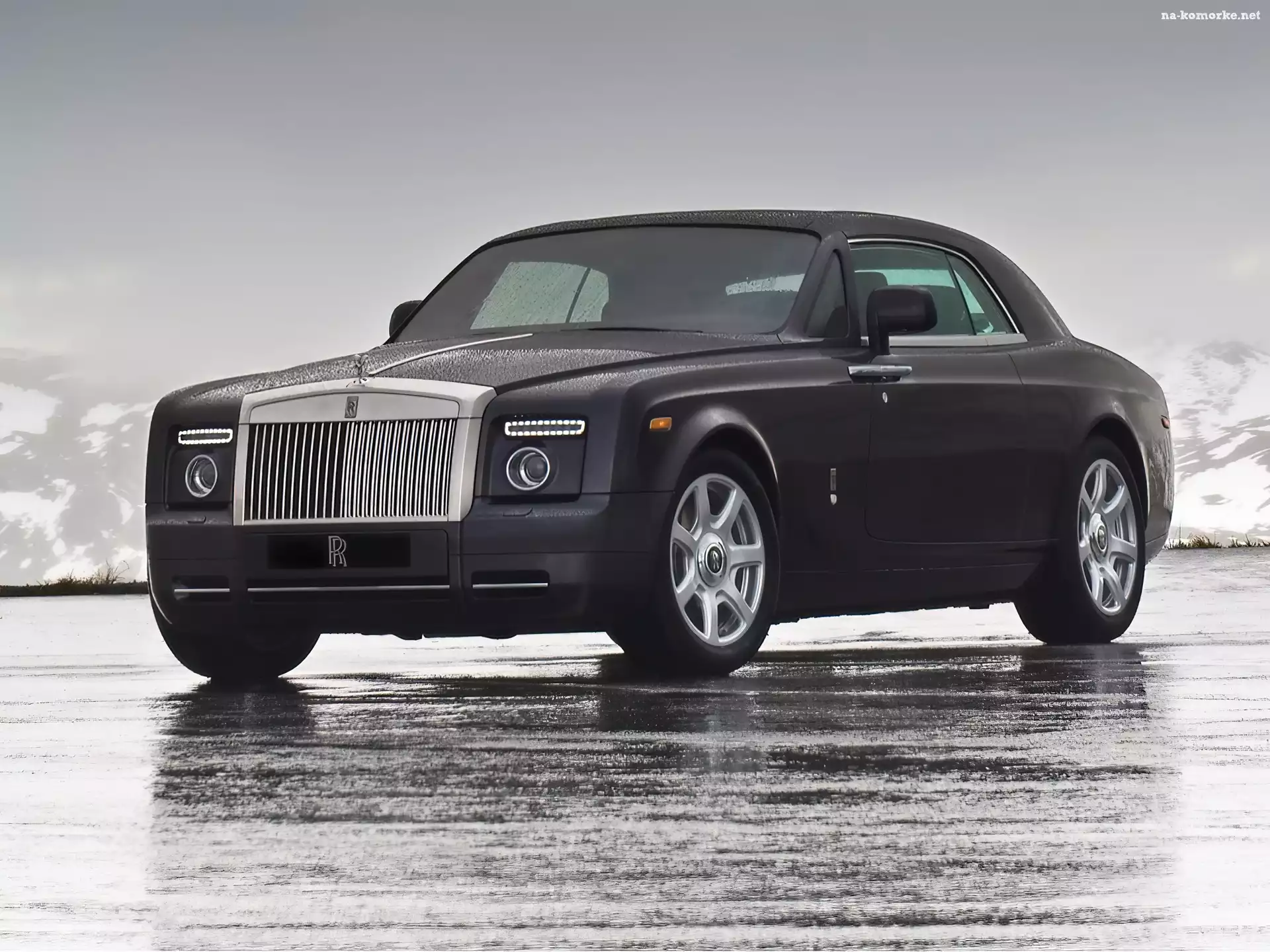 Mokry, Deszcz, Rolls-Royce Phantom Coupe