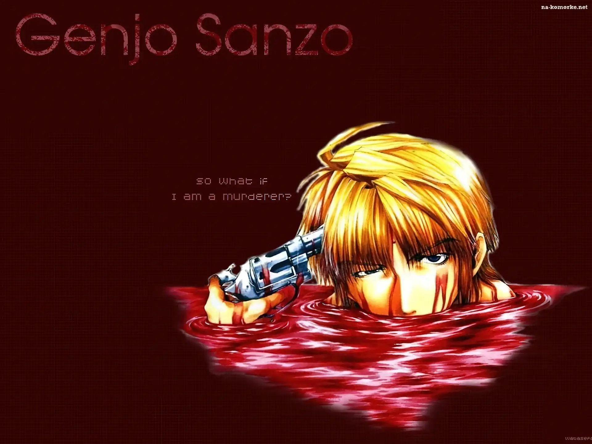 Saiyuki, krew, morderca