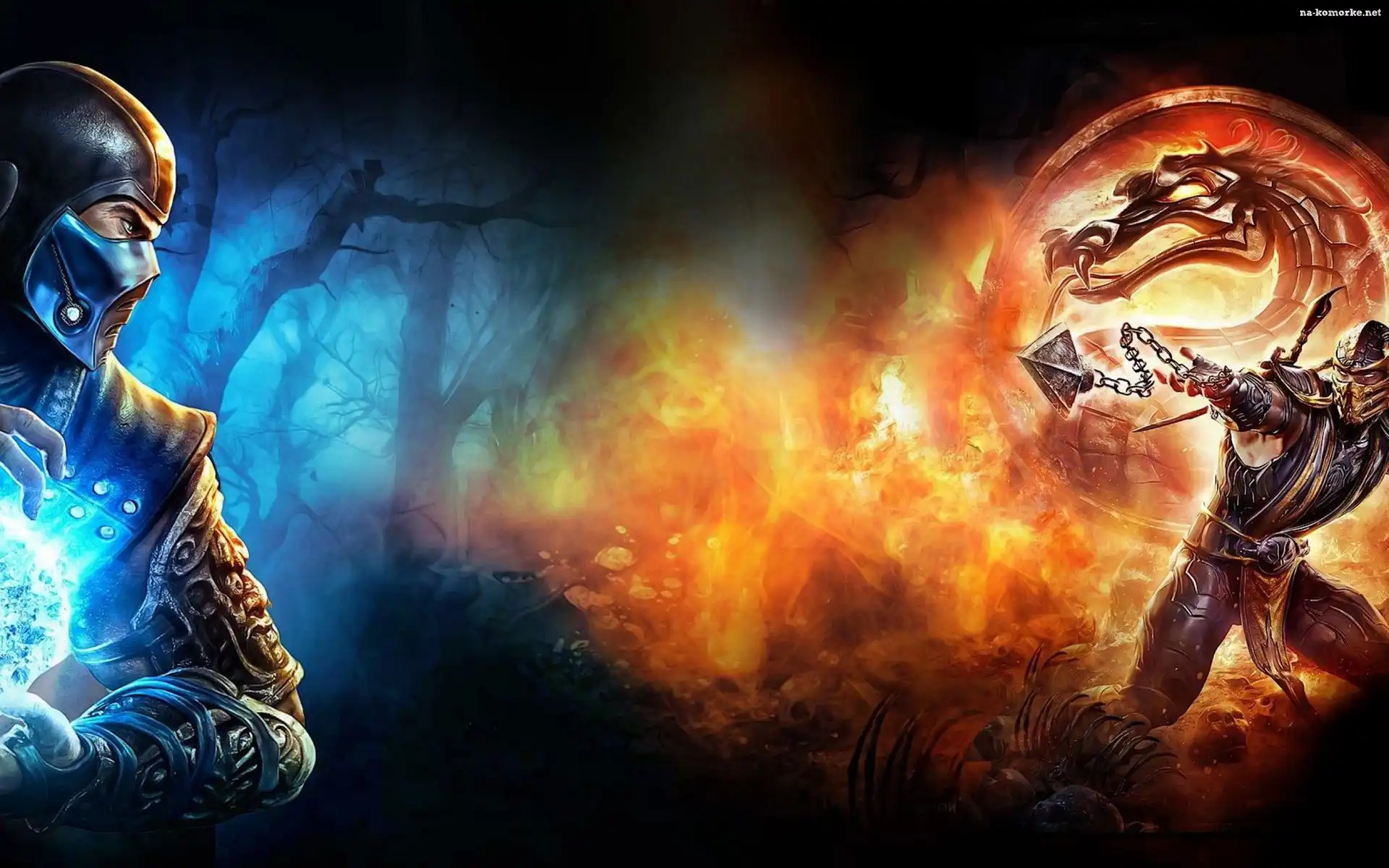 Mortal Kombat, Sub Zero, Scorpion