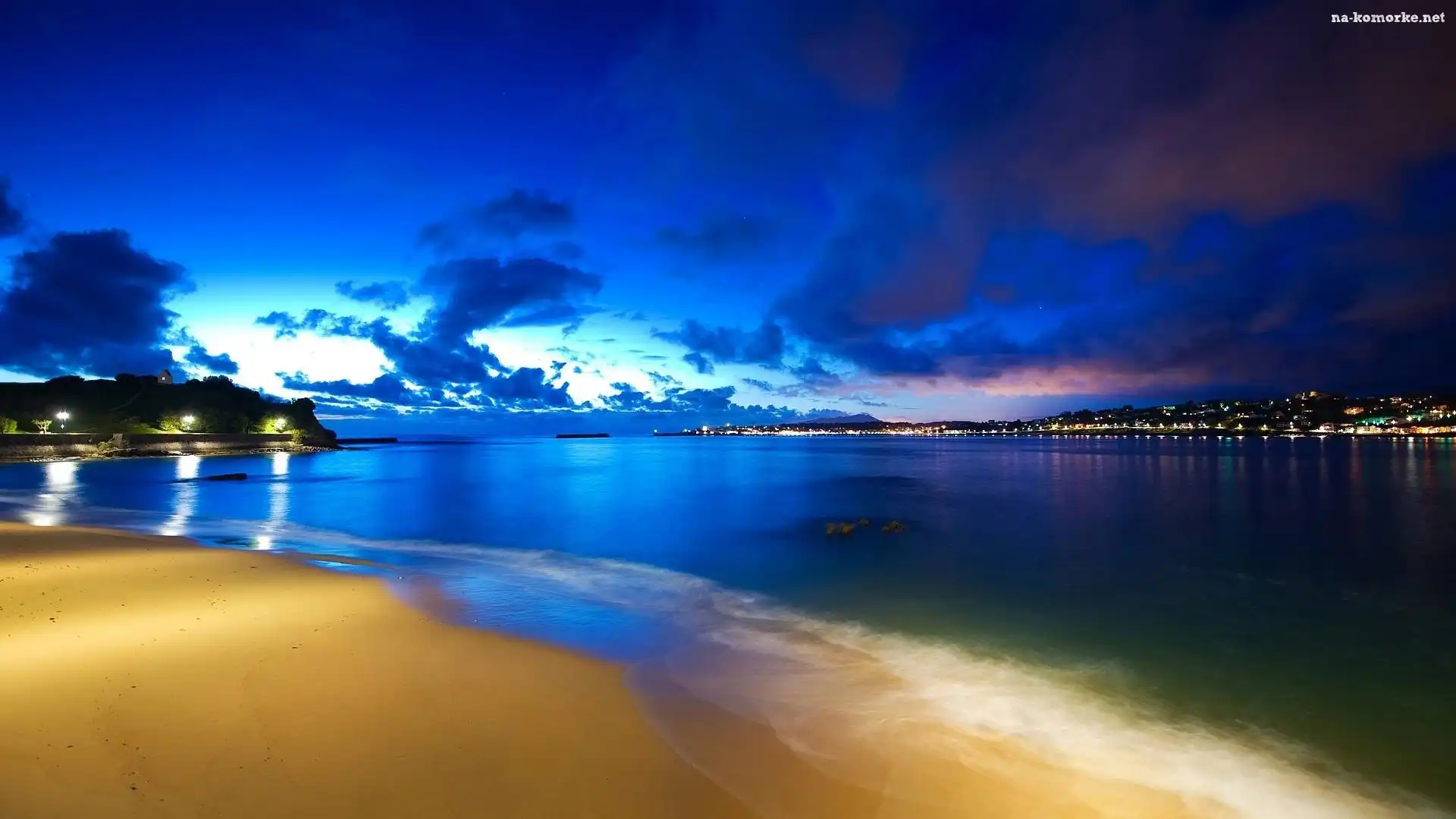 Francja, Morze, Plaża, Chmury, Saint Jean De Luz