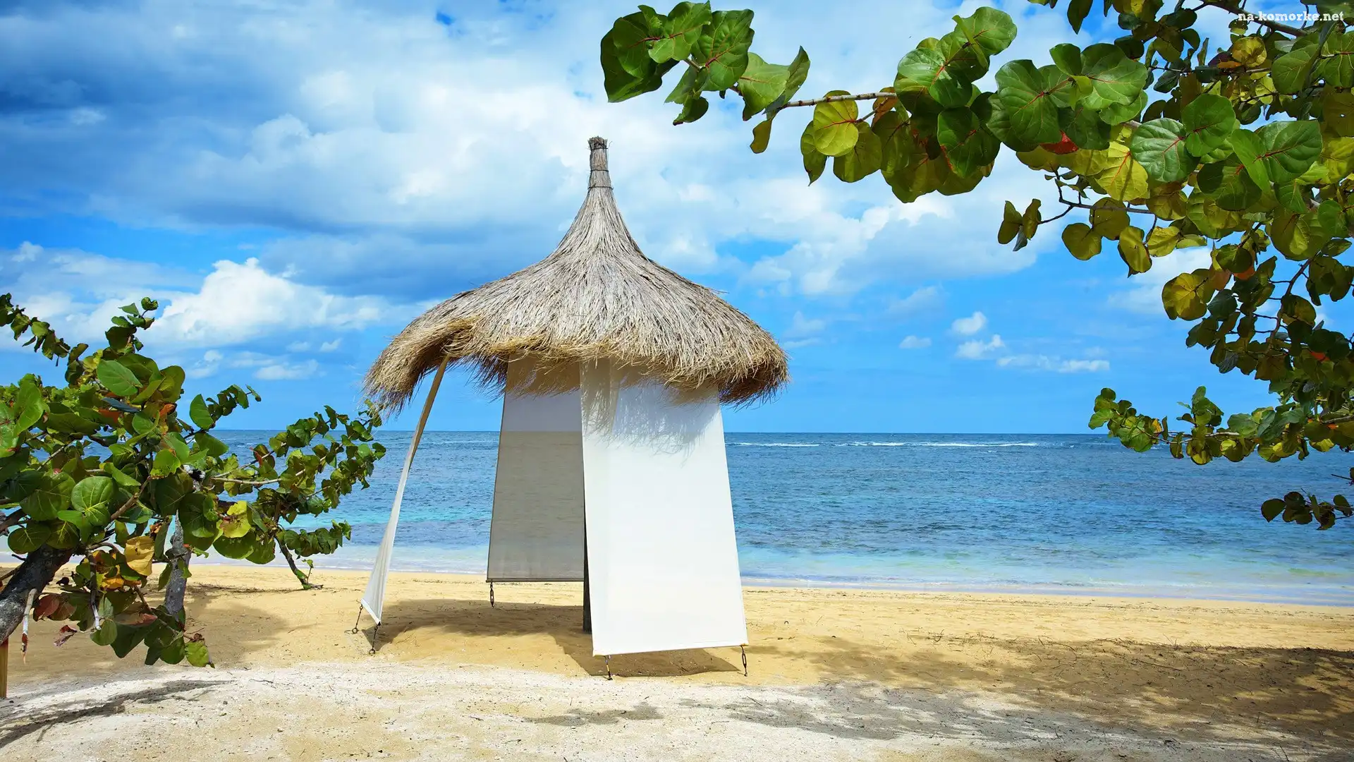 Plaża, Morze, Namiot