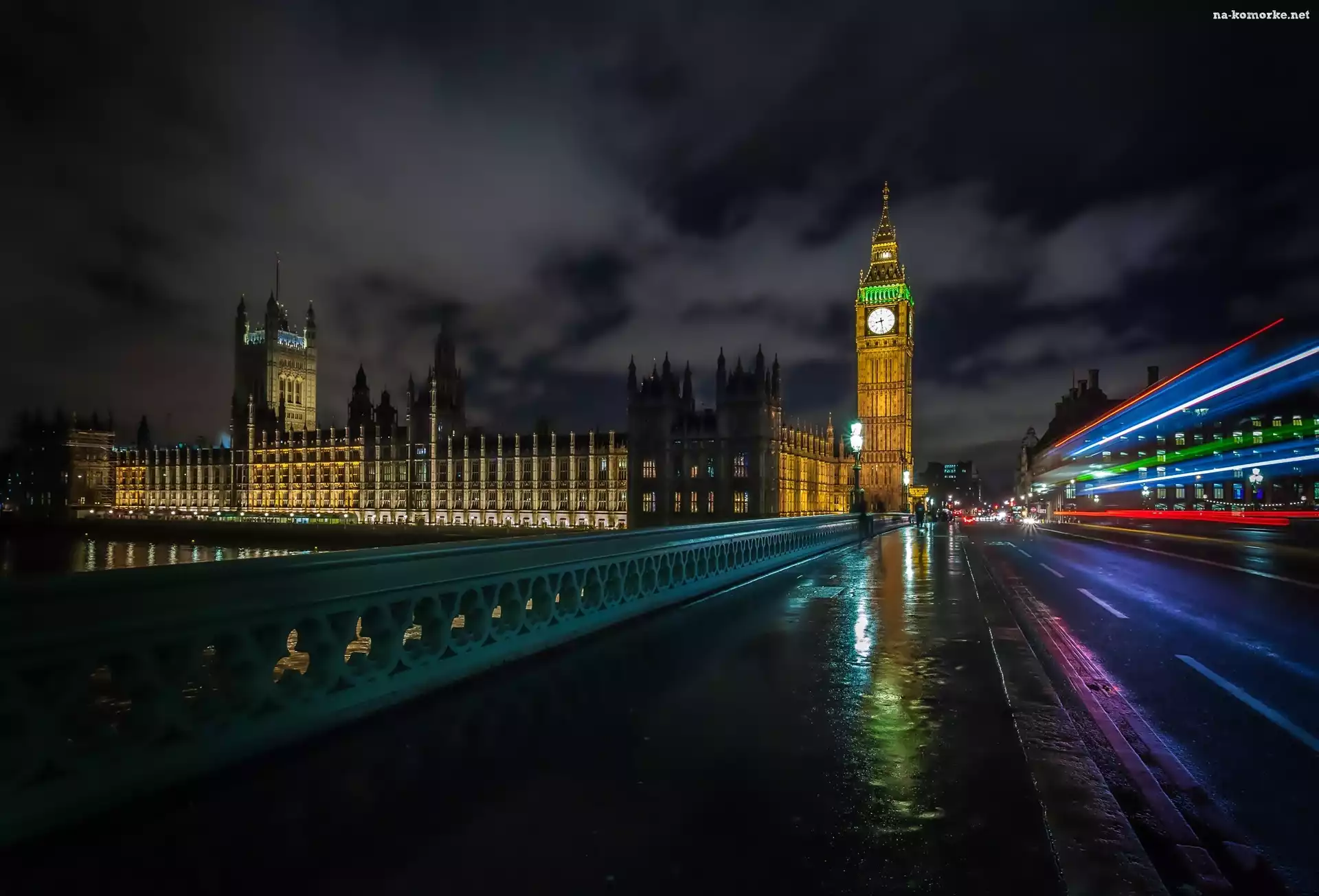 Most, Anglia, Big Ben, Londyn