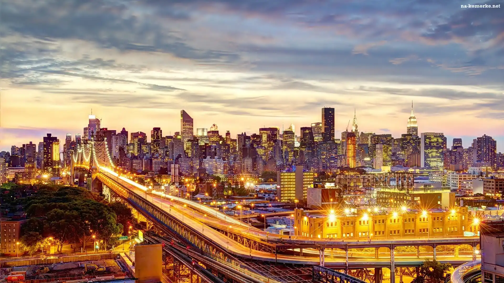Most, Panorama, Queensboro, Nowy Jork