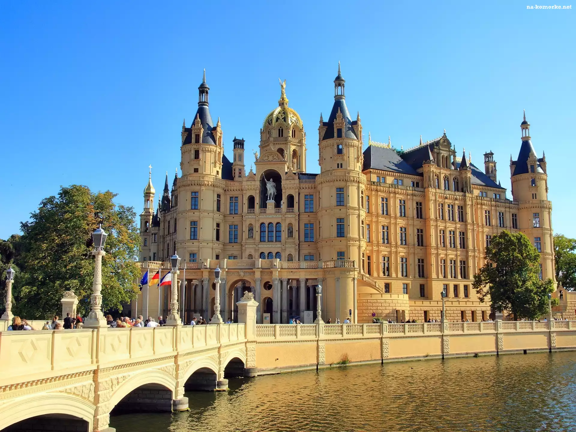 Most, Niemcy, Zamek, Schwerin