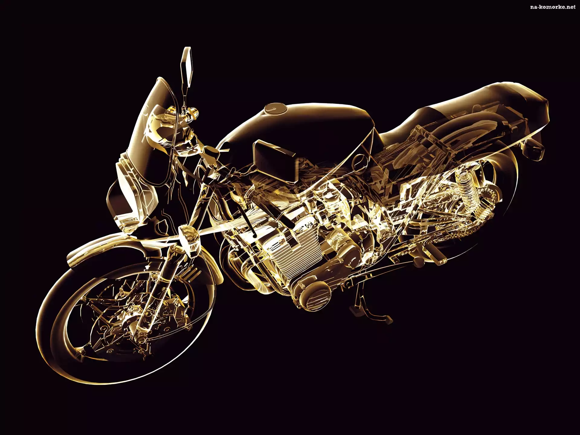 Obrys, Naked, Motocykla