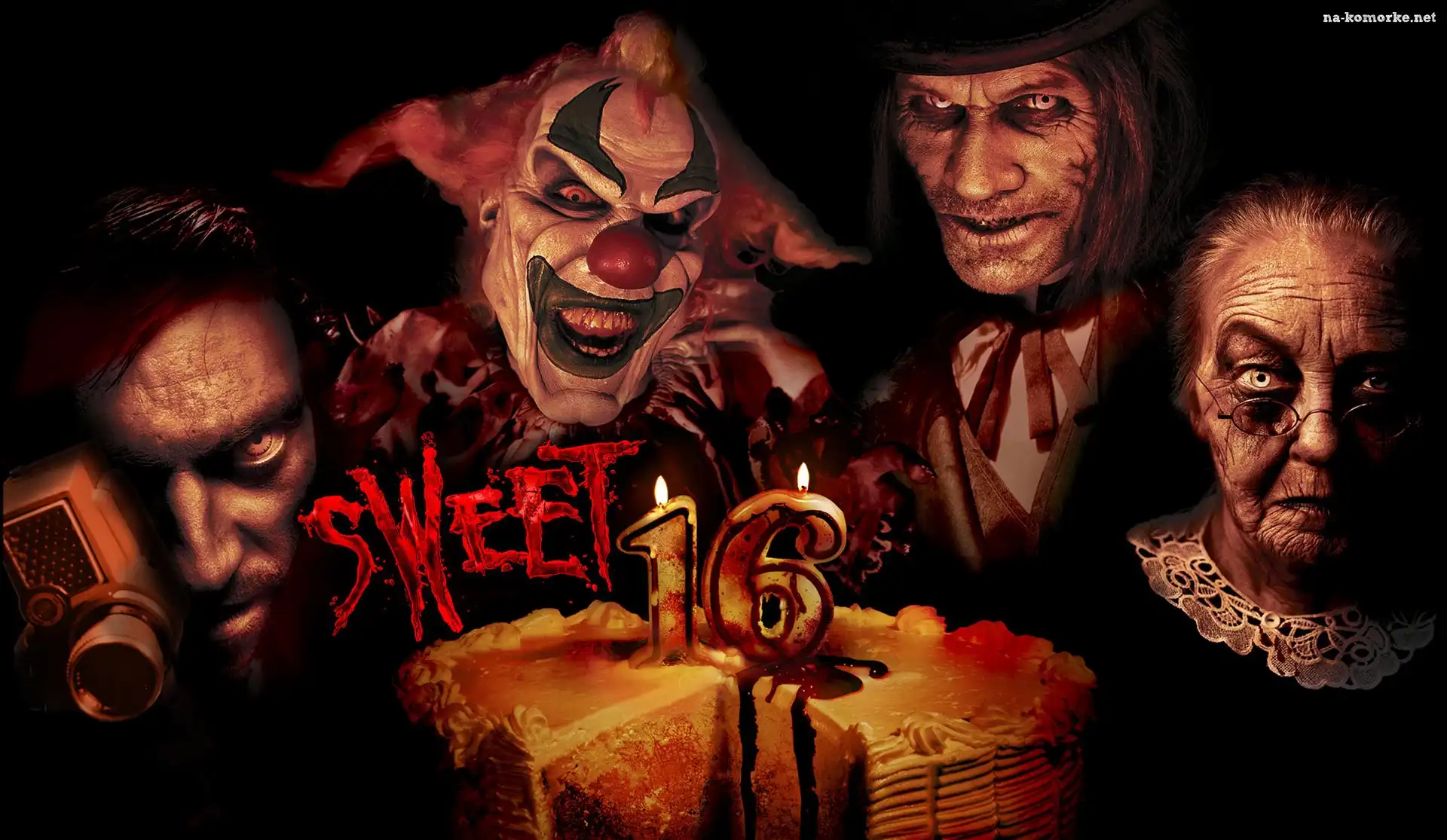 Mroczne, Horror, Urodziny, Clown