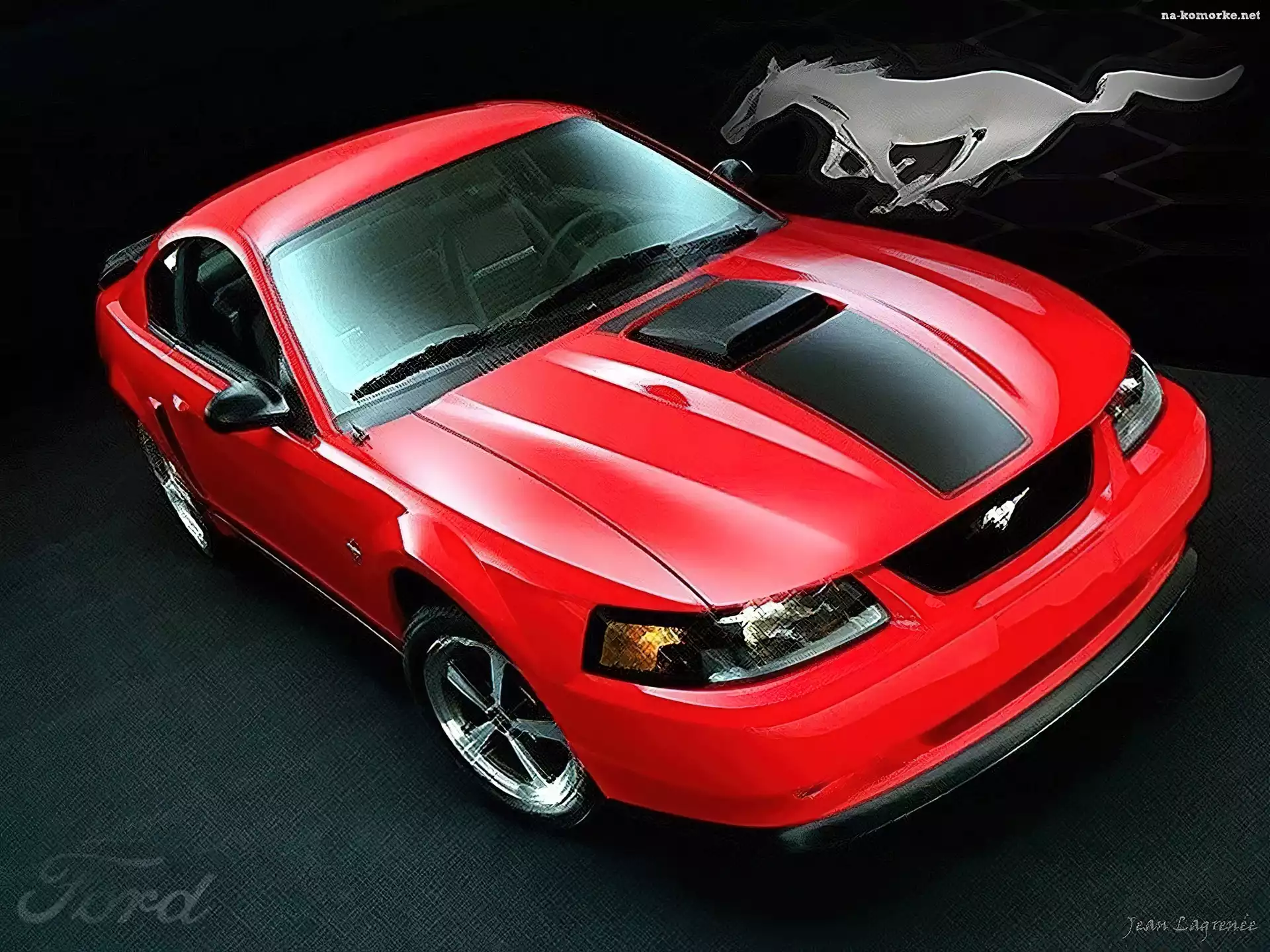 Ford Mustang, Grafika
