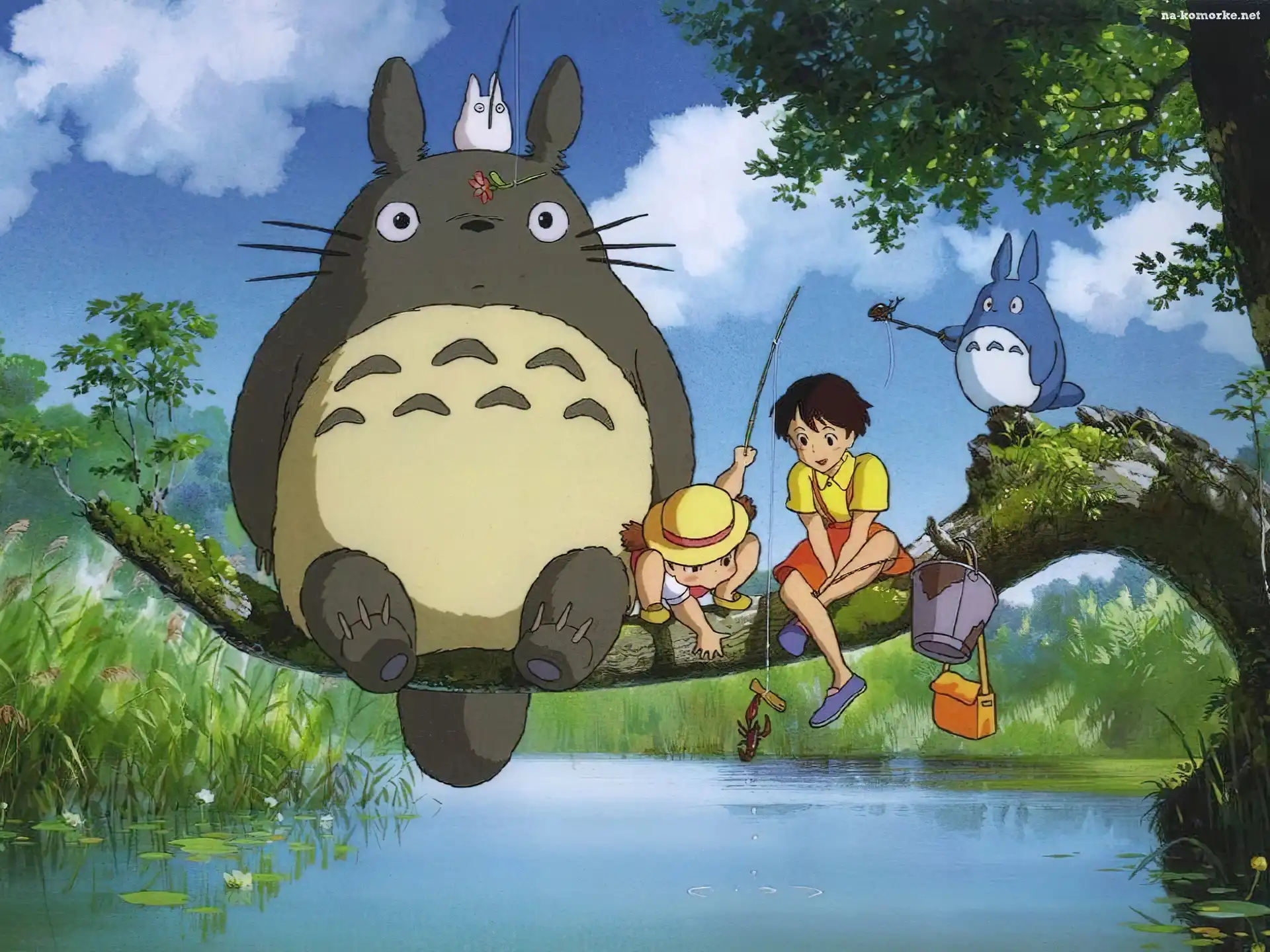 My Neighbour Totoro, wiaderko, jezioro