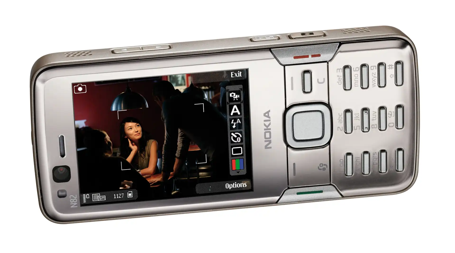 Nokia N82, Aparat
