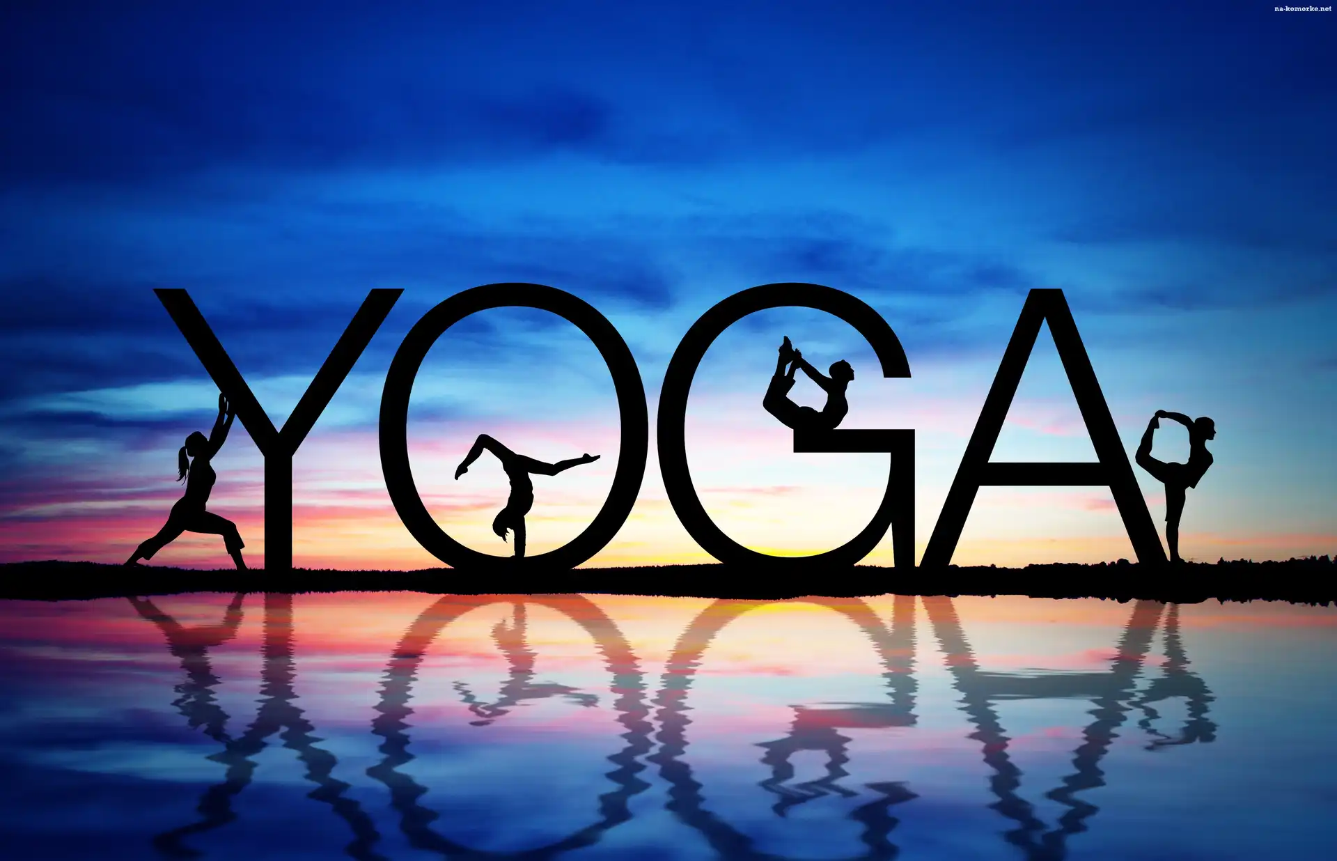 Napis, Pozy, Yoga, Kobiety