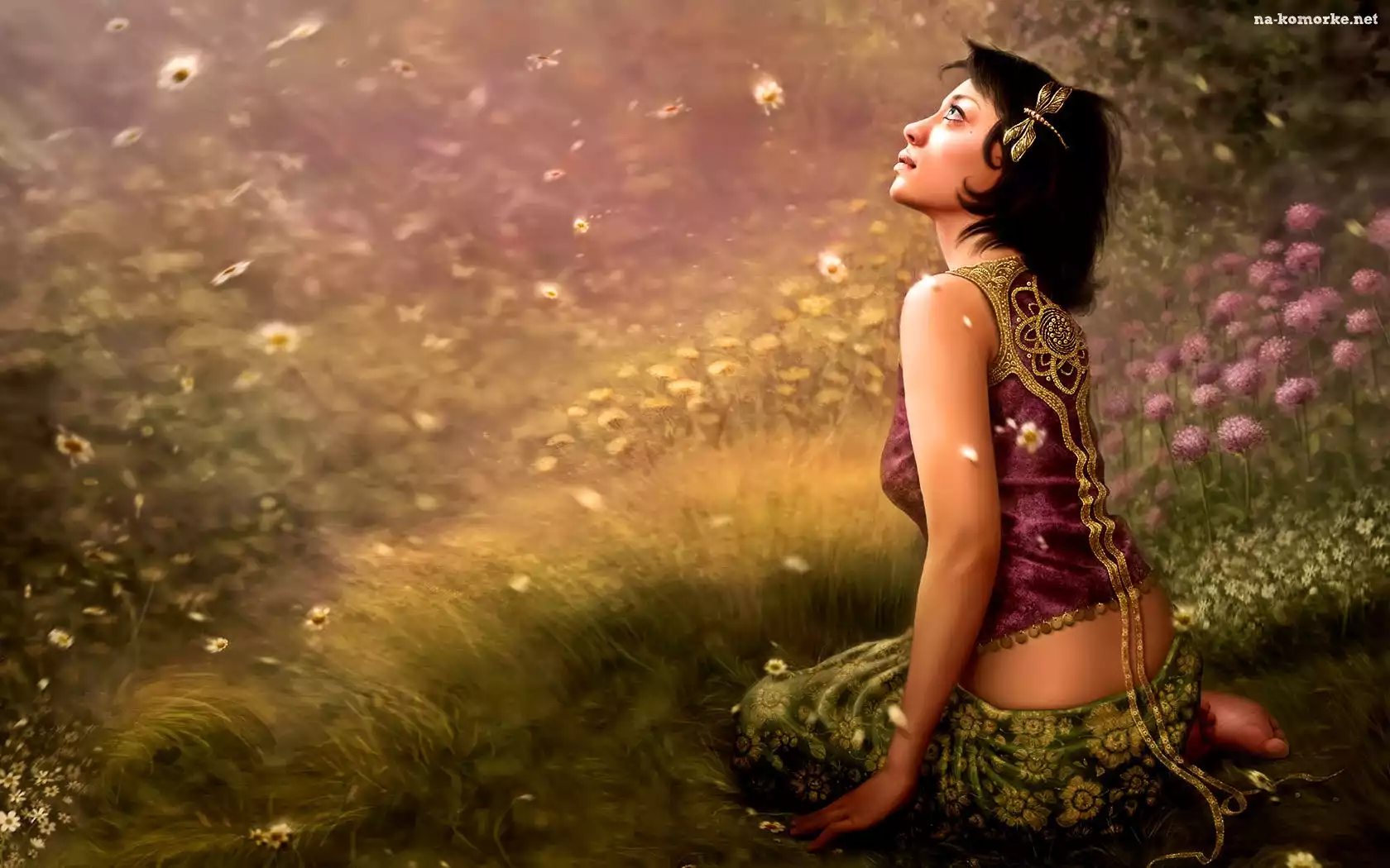 Kobieta, Natura, Fantasy