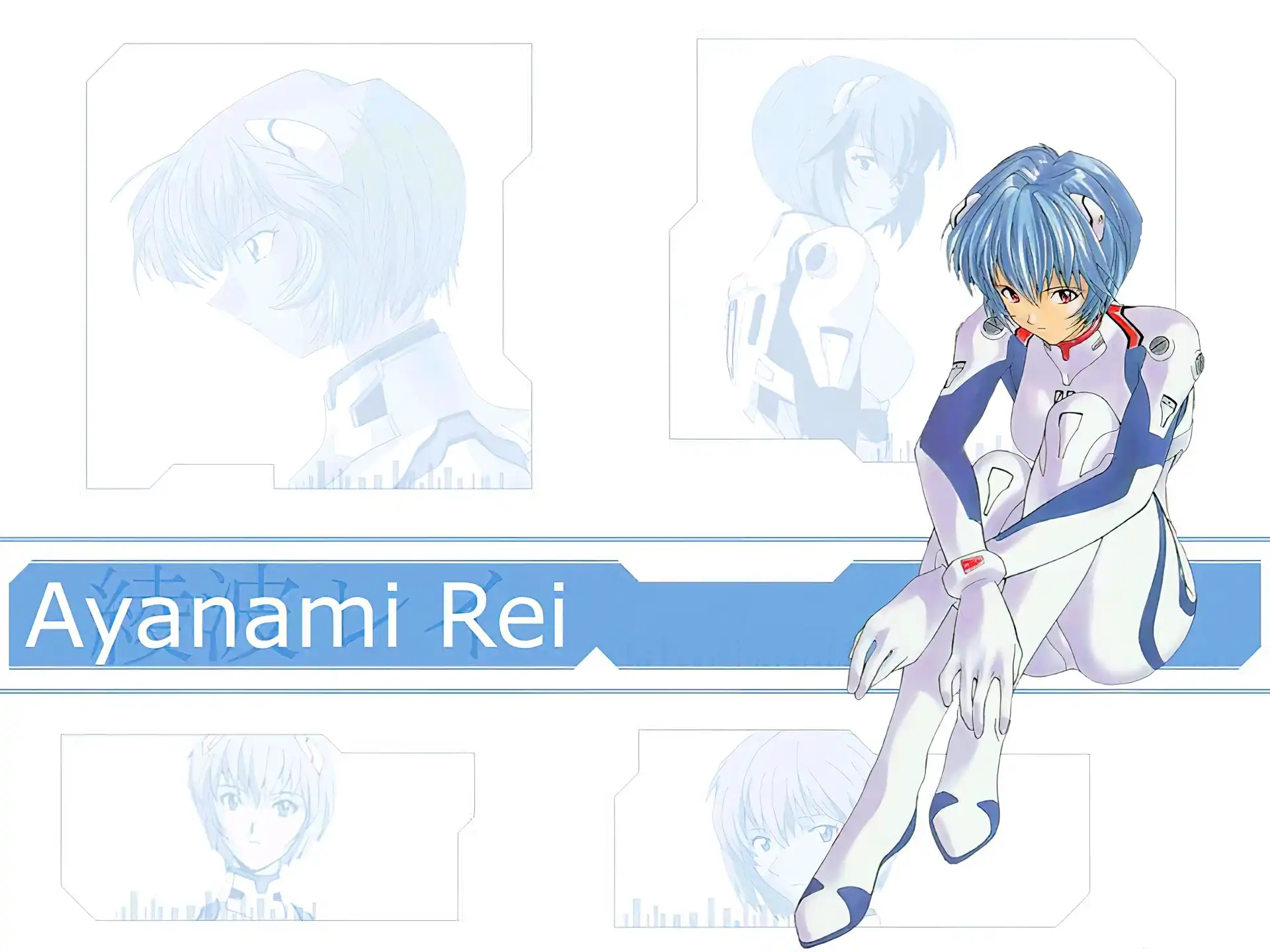Neon Genesis Evangelion, kobieta, ayanami, rei
