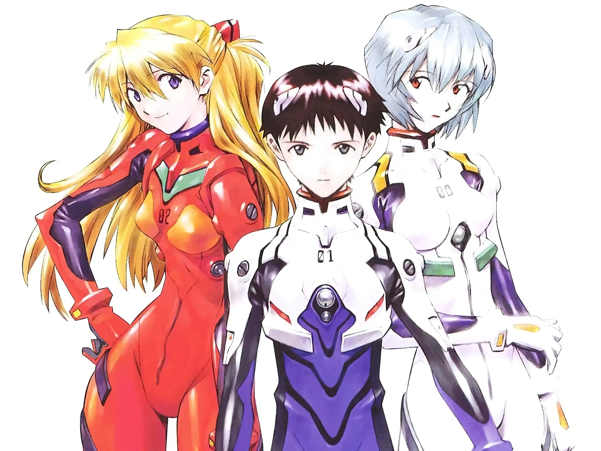 Neon Genesis Evangelion, znajomi, ludzie