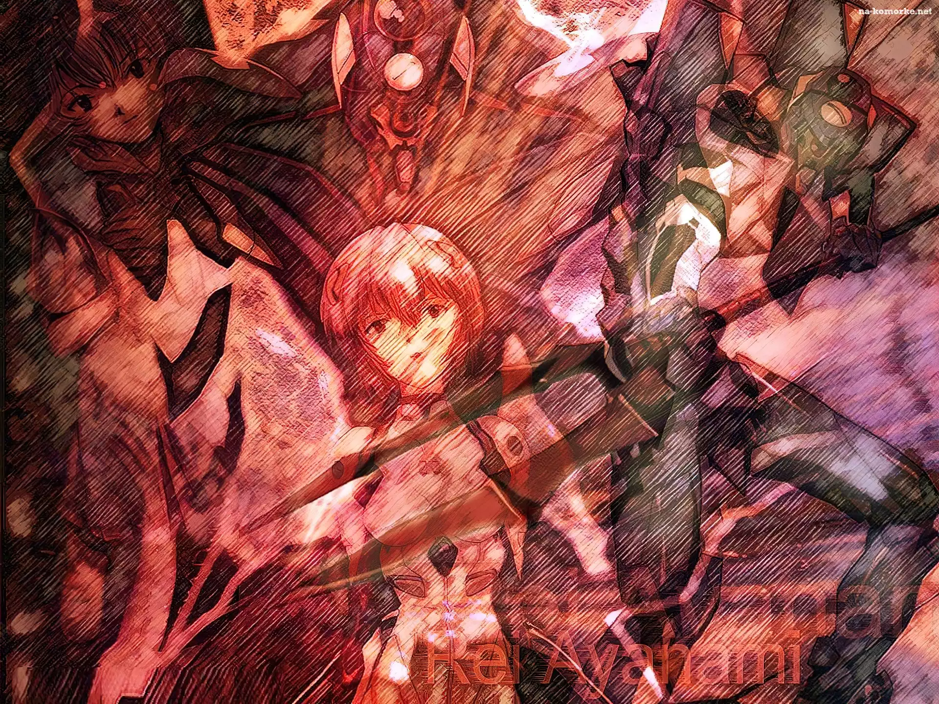 Neon Genesis Evangelion, rei, dziewczyna