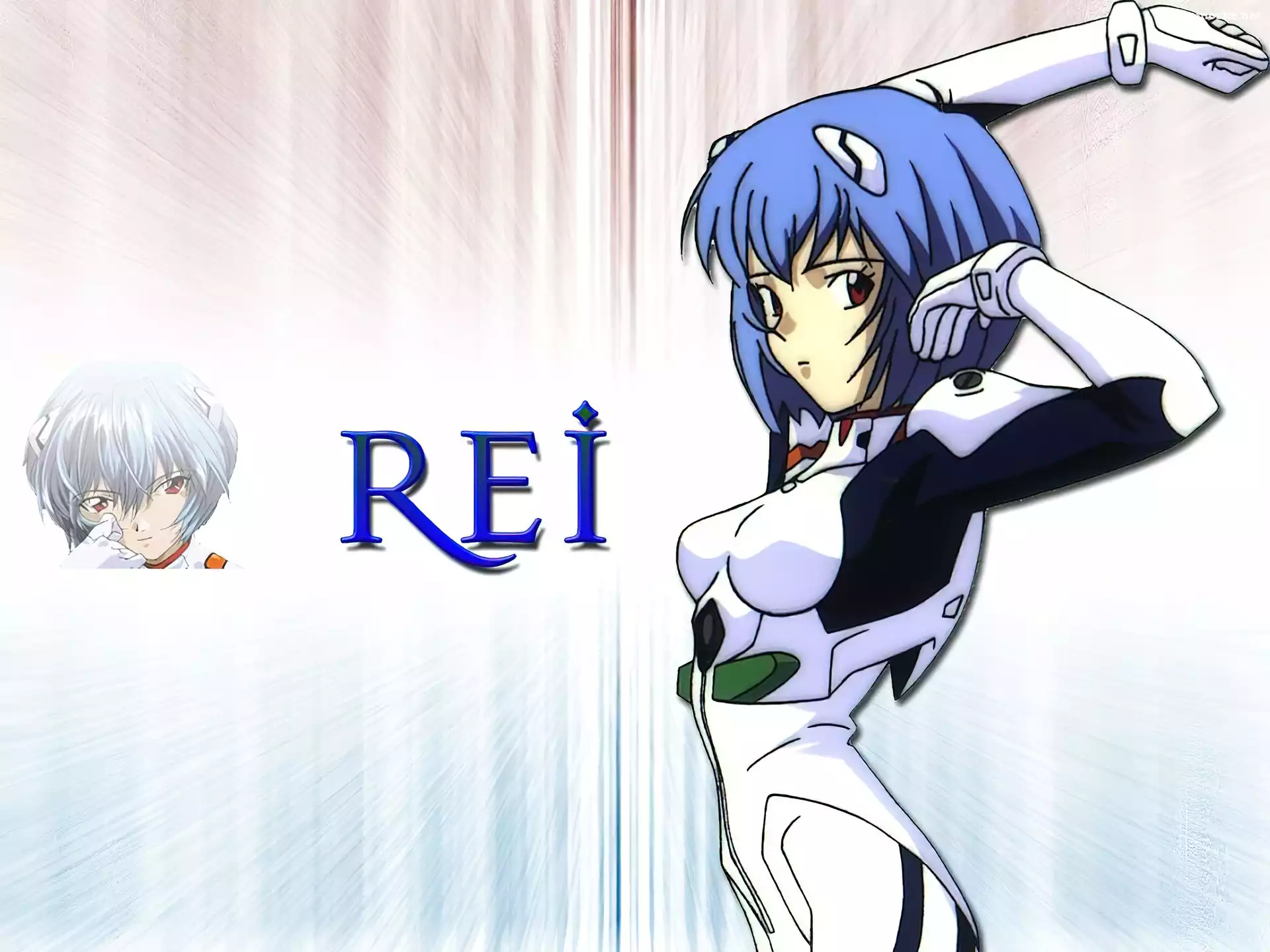 Neon Genesis Evangelion, rei, strój, kobieta