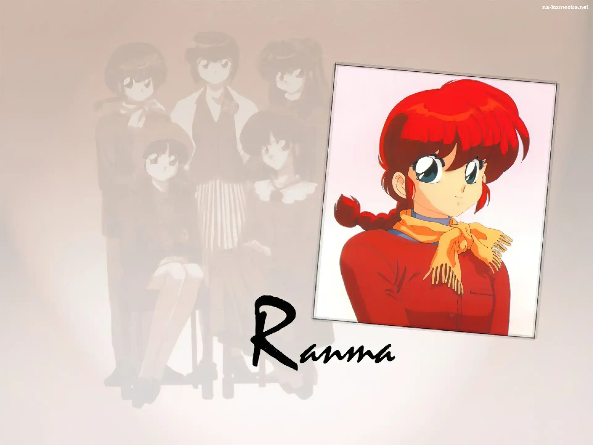 Ranma Nibun No Ichi, fotka, kobieta, ludzie