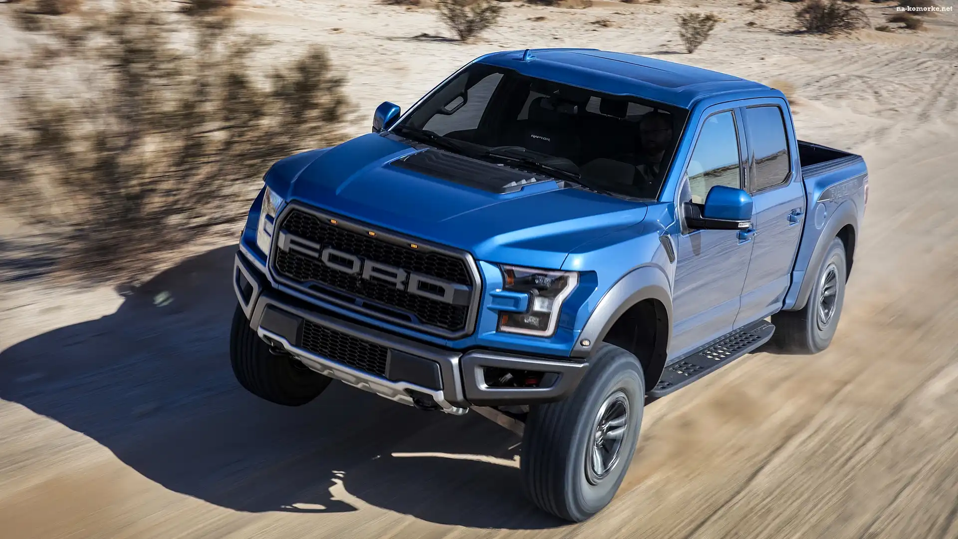 Niebieski, 2019, Ford F-150, Raptor