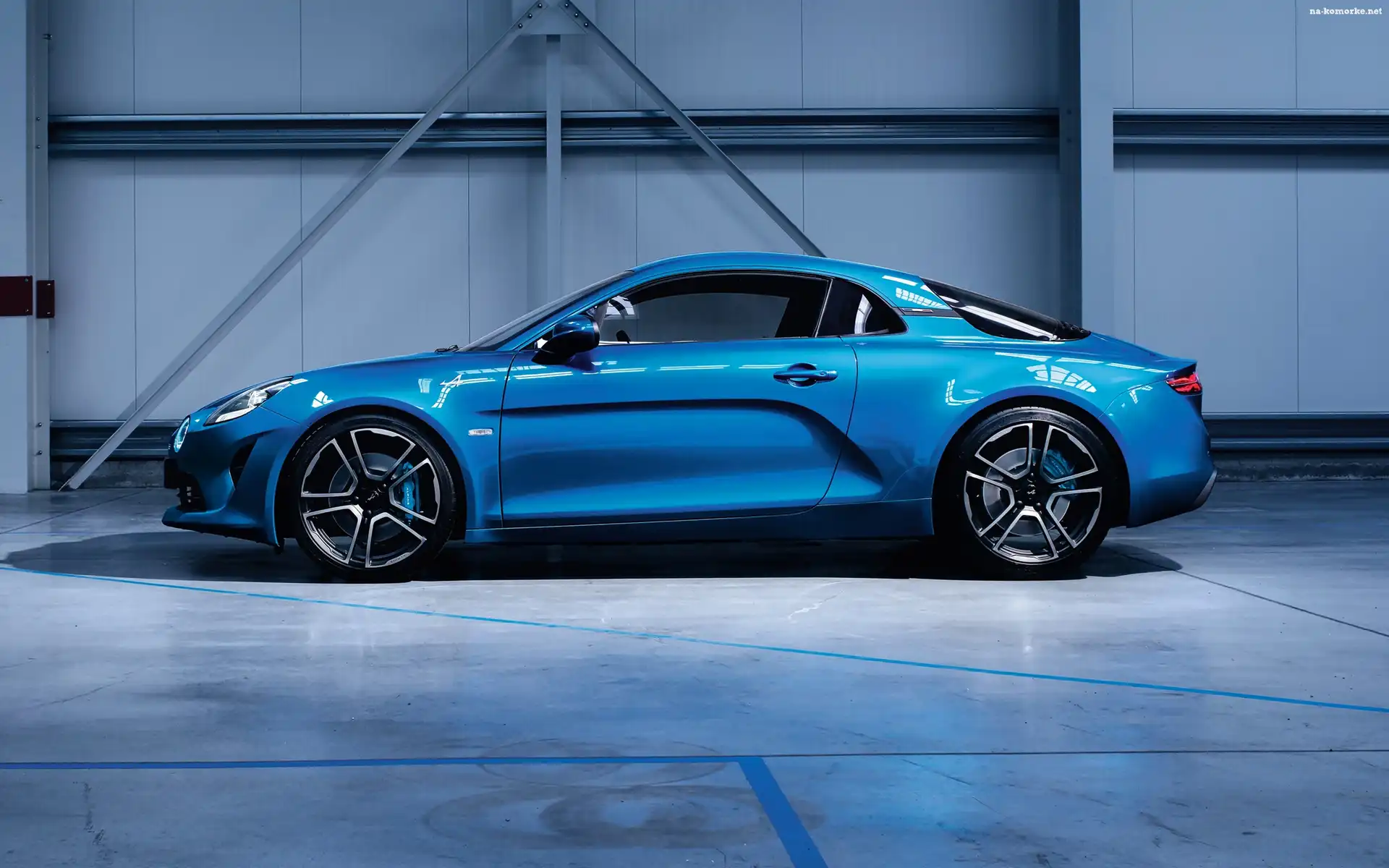 Niebieski, Renault Alpine A110, 2017