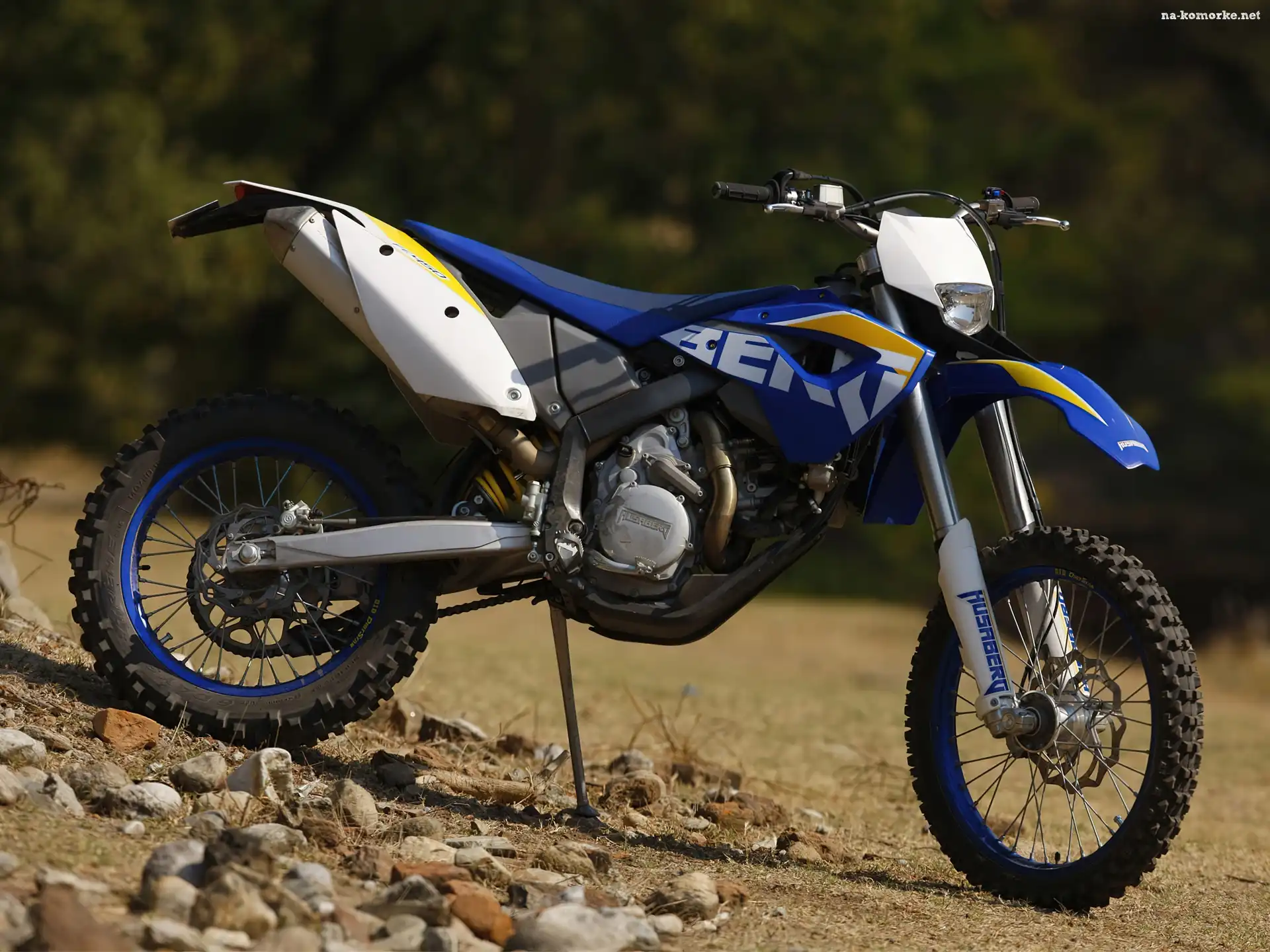 Niebieski, Stopka, Husaberg FE450