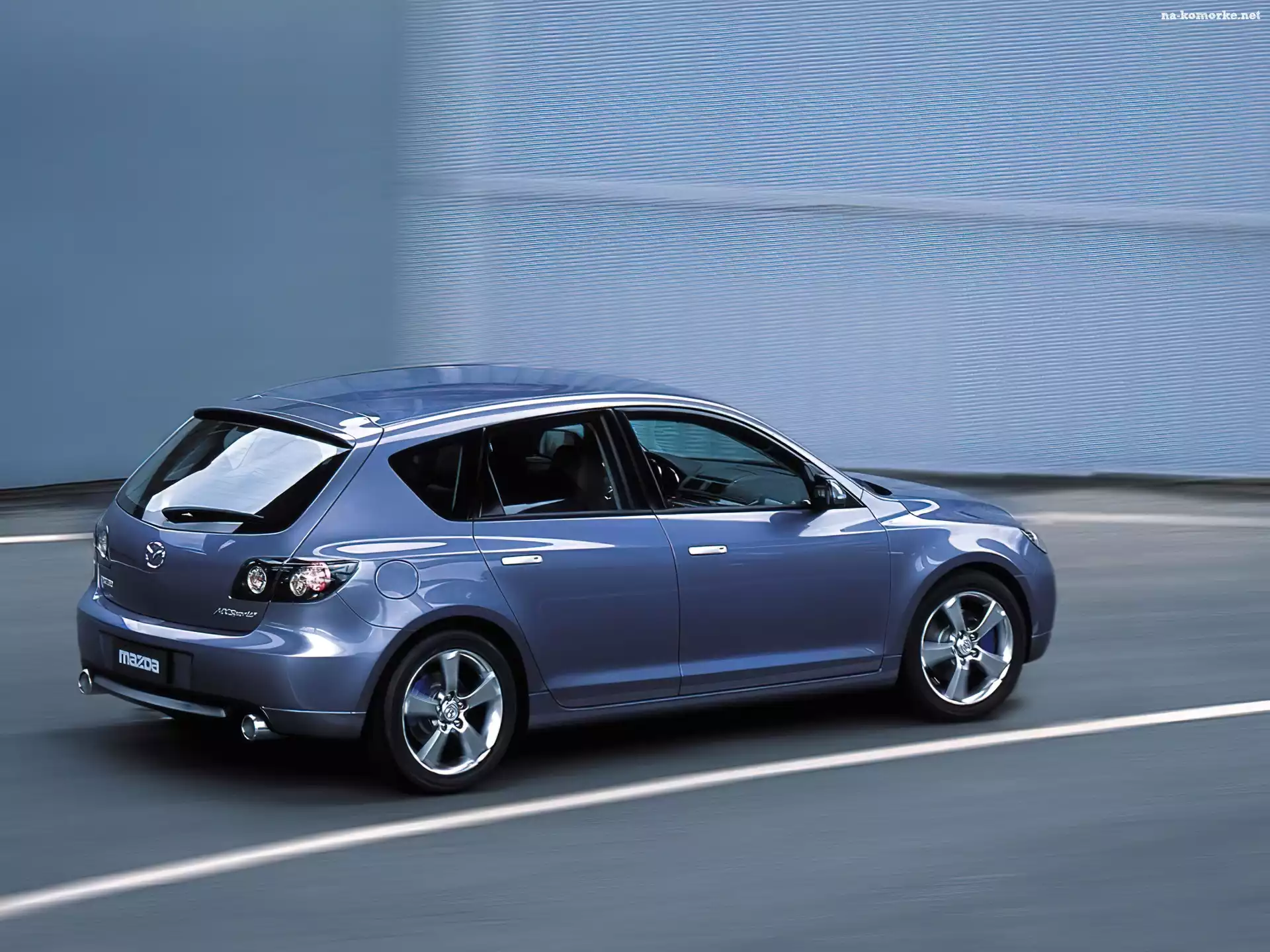 Mazda 3, Sport Line, Niebieski, Metalik