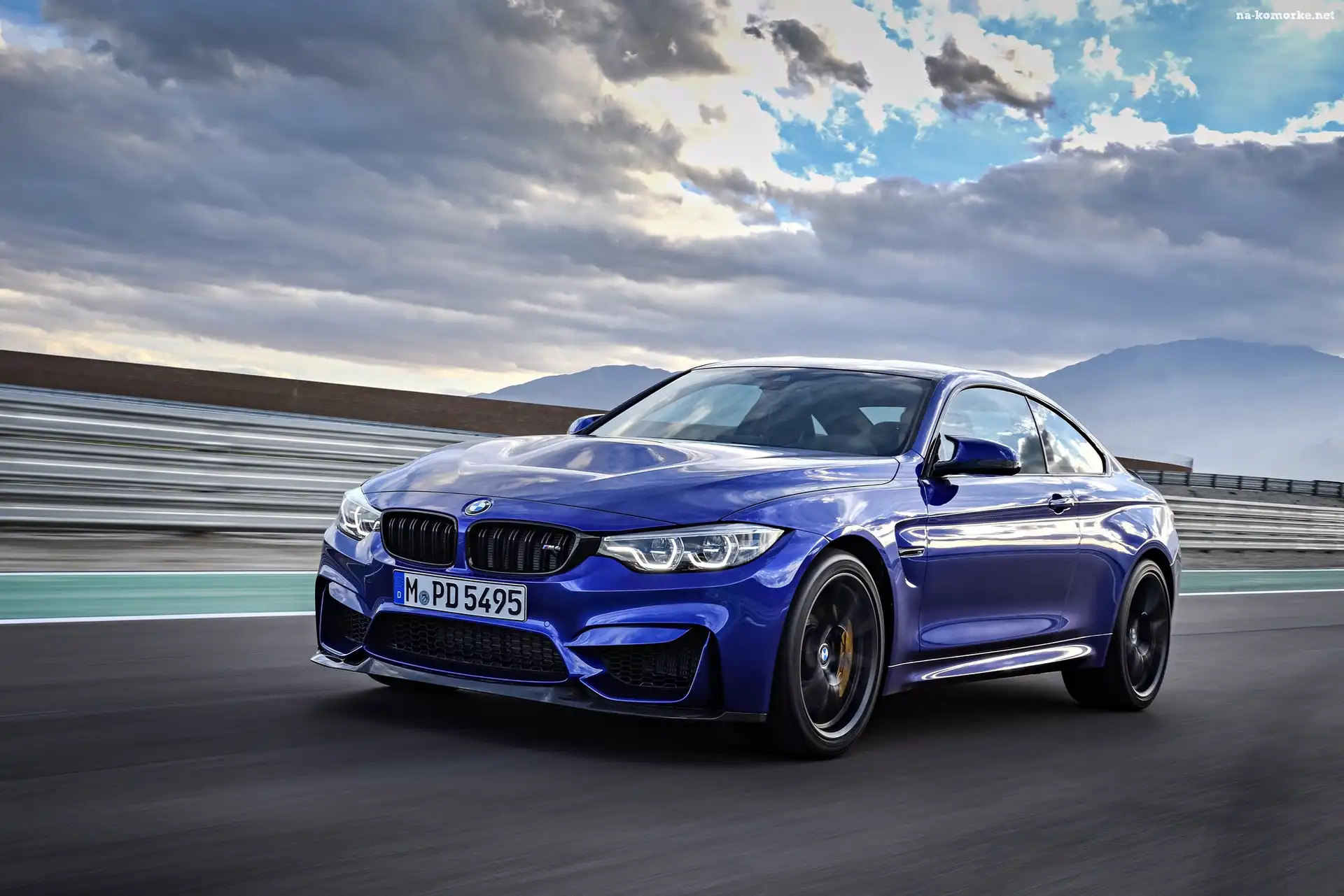 Niebieskie, 2017, BMW M4 CS, Coupe