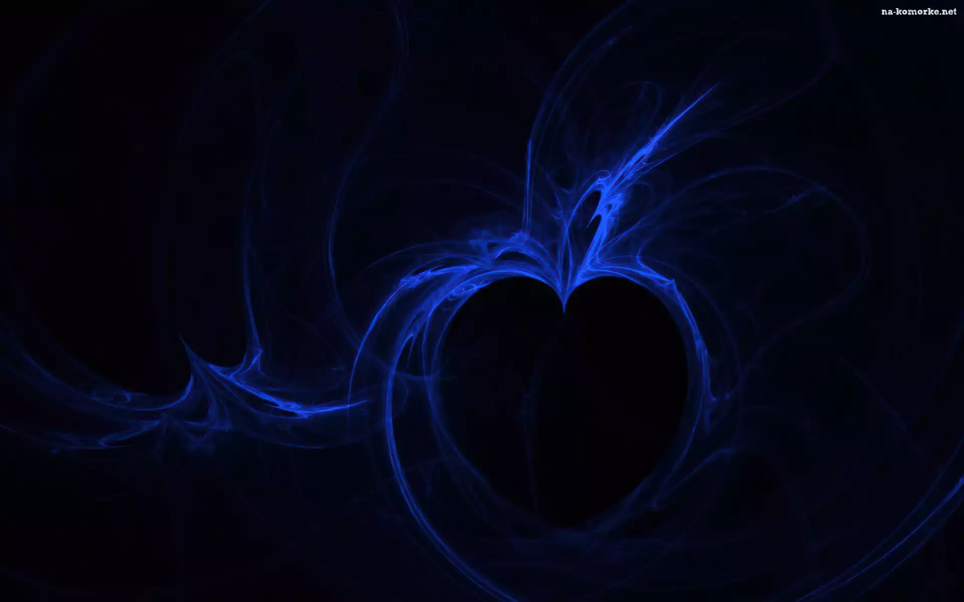 Spiralne, Niebieskie, Serce