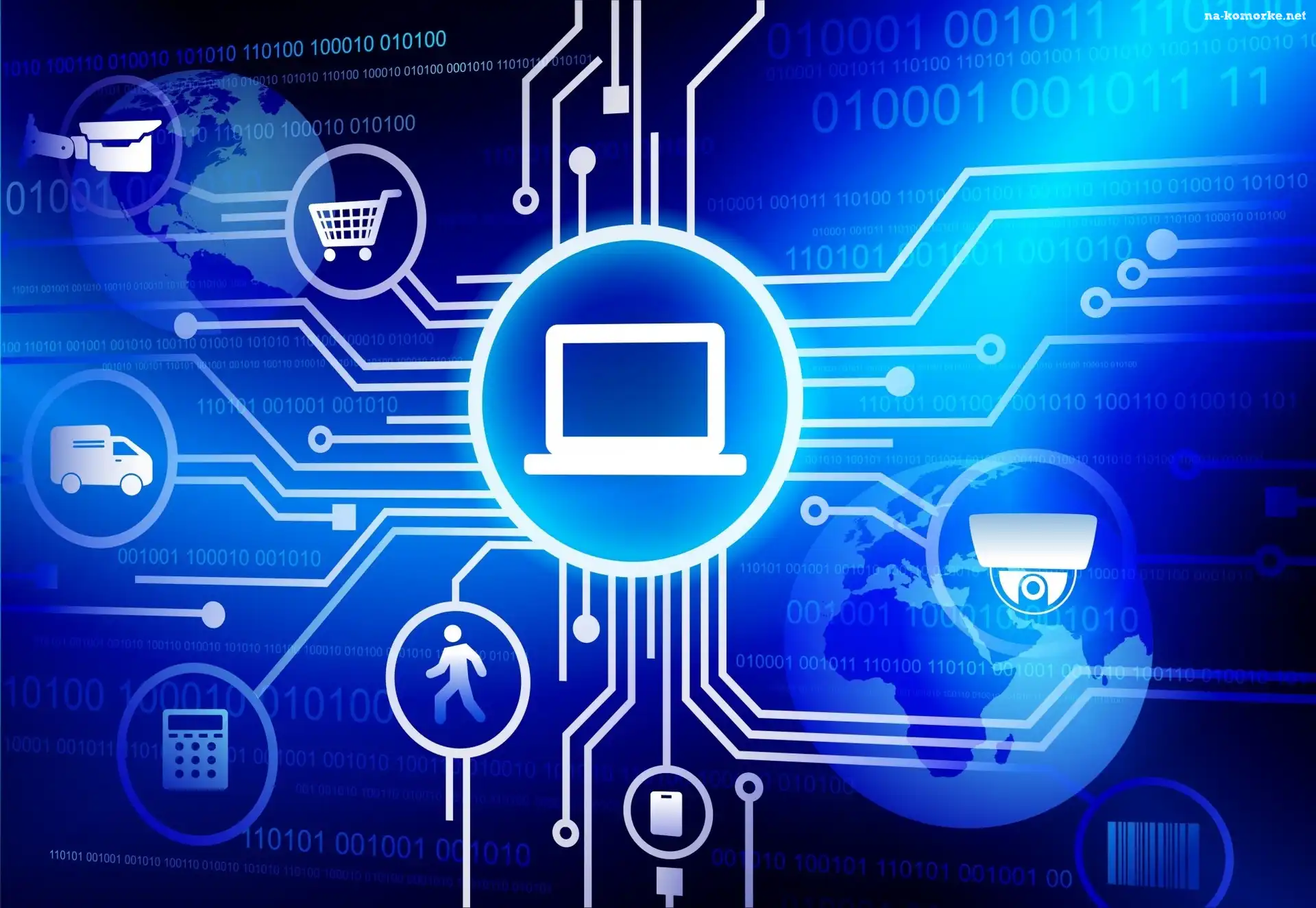 Niebieskie, 2D, Grafika, Technologia, Komputerowe