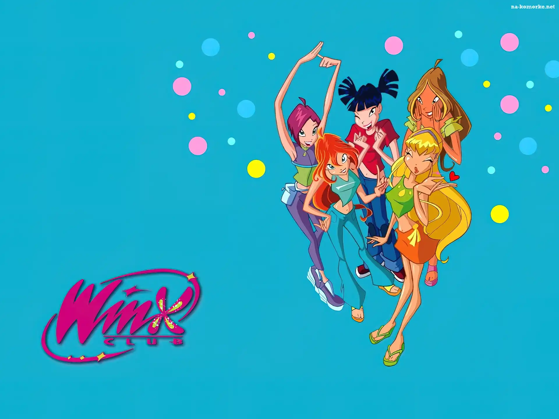Winx, Niebieskie, Tło