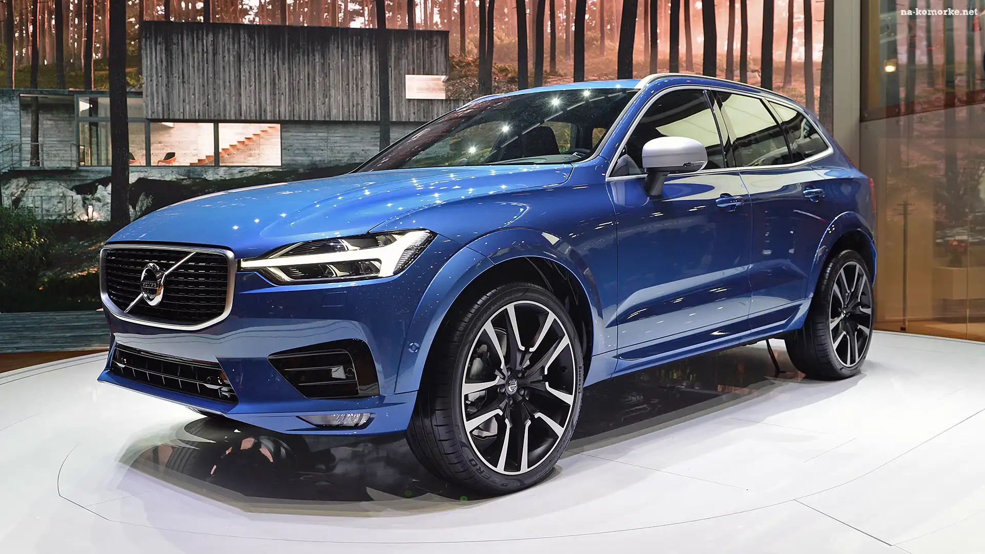 Niebieskie, Volvo XC60, 2017