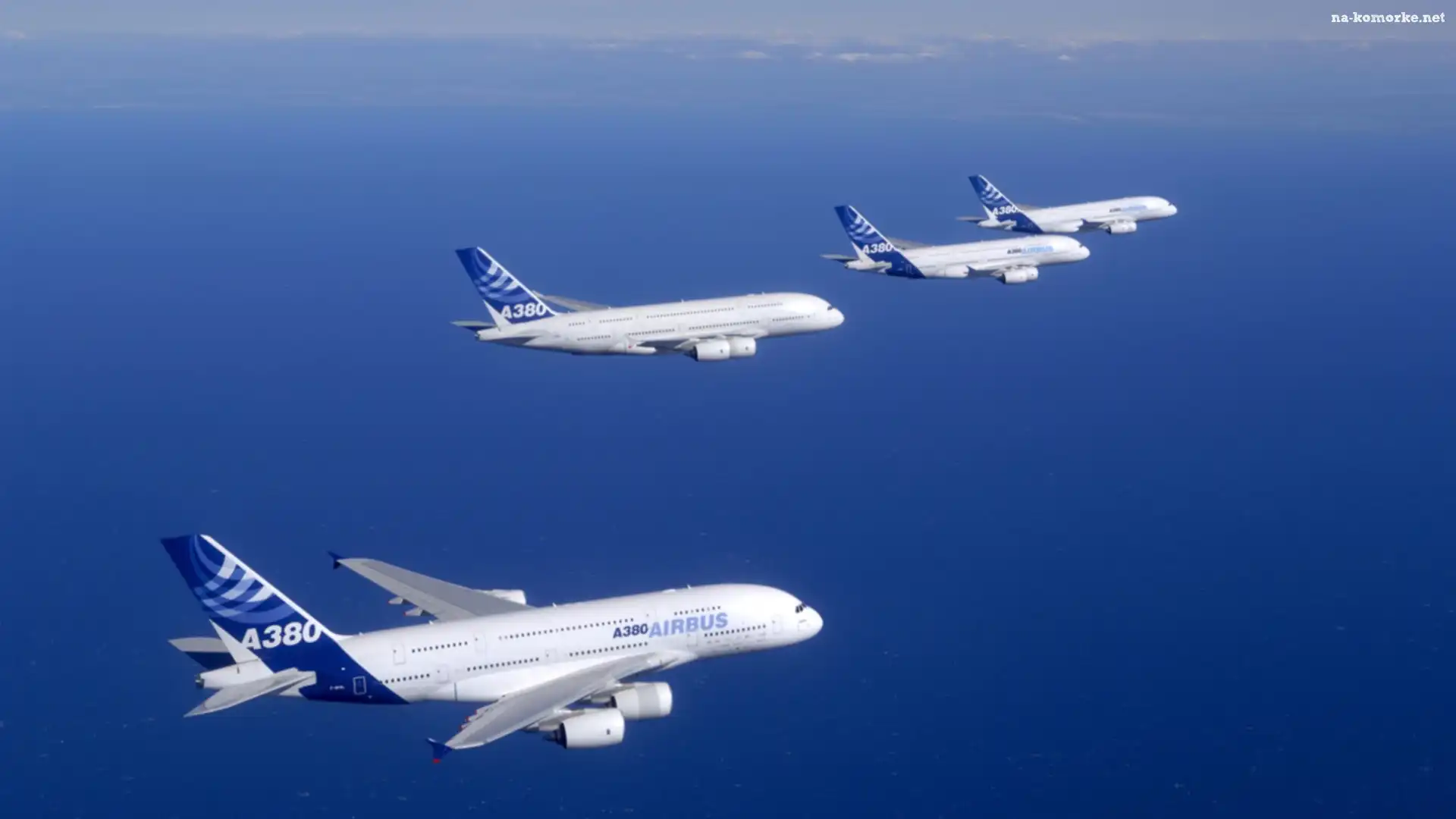 Samoloty, Niebo, A380