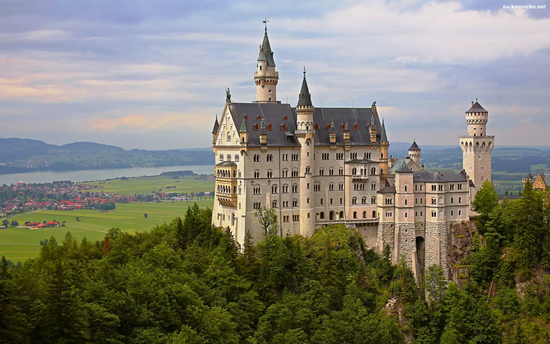 Niemcy, Wzgórze, Gmina Schwangau, Zamek Neuschwanstein