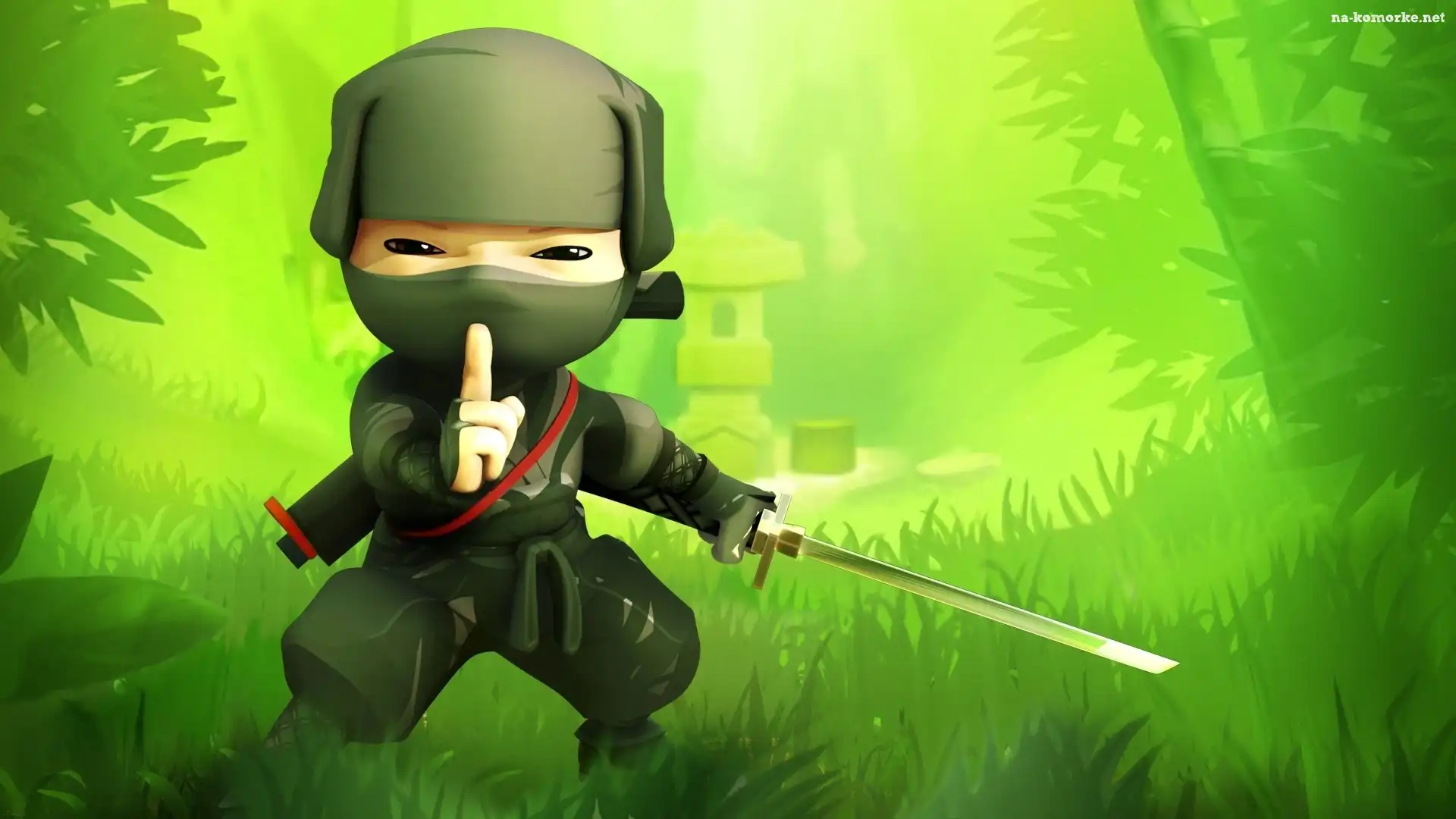 Mały, Ninja, Katana