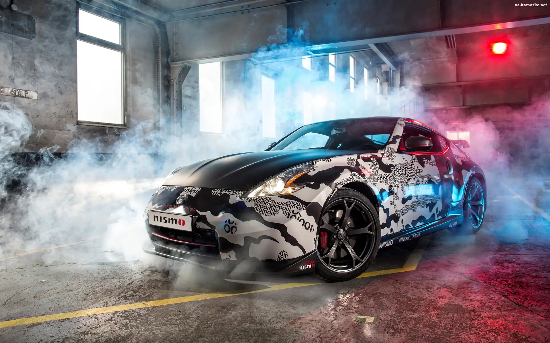 Nissan, Białe, Czarno, Nismo, Auto, 370Z