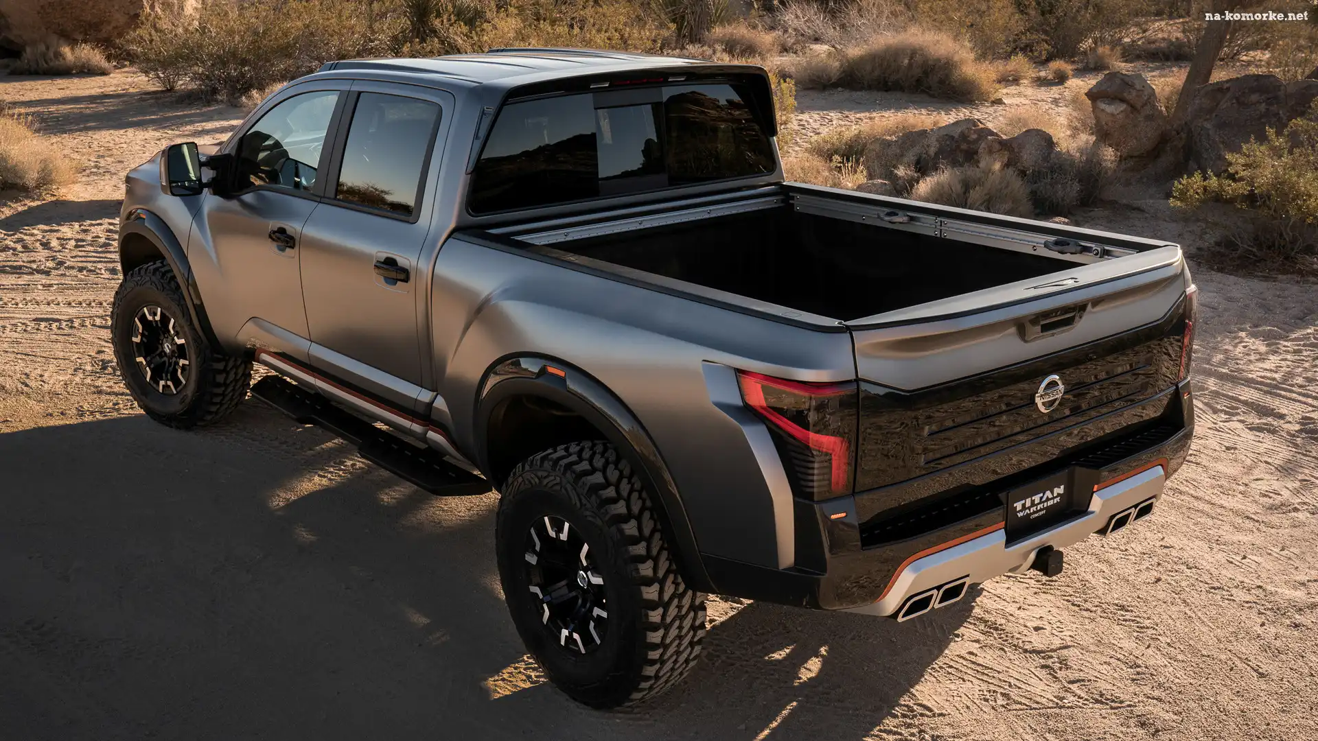 Nissan Titan Warrior, Tył, 2016