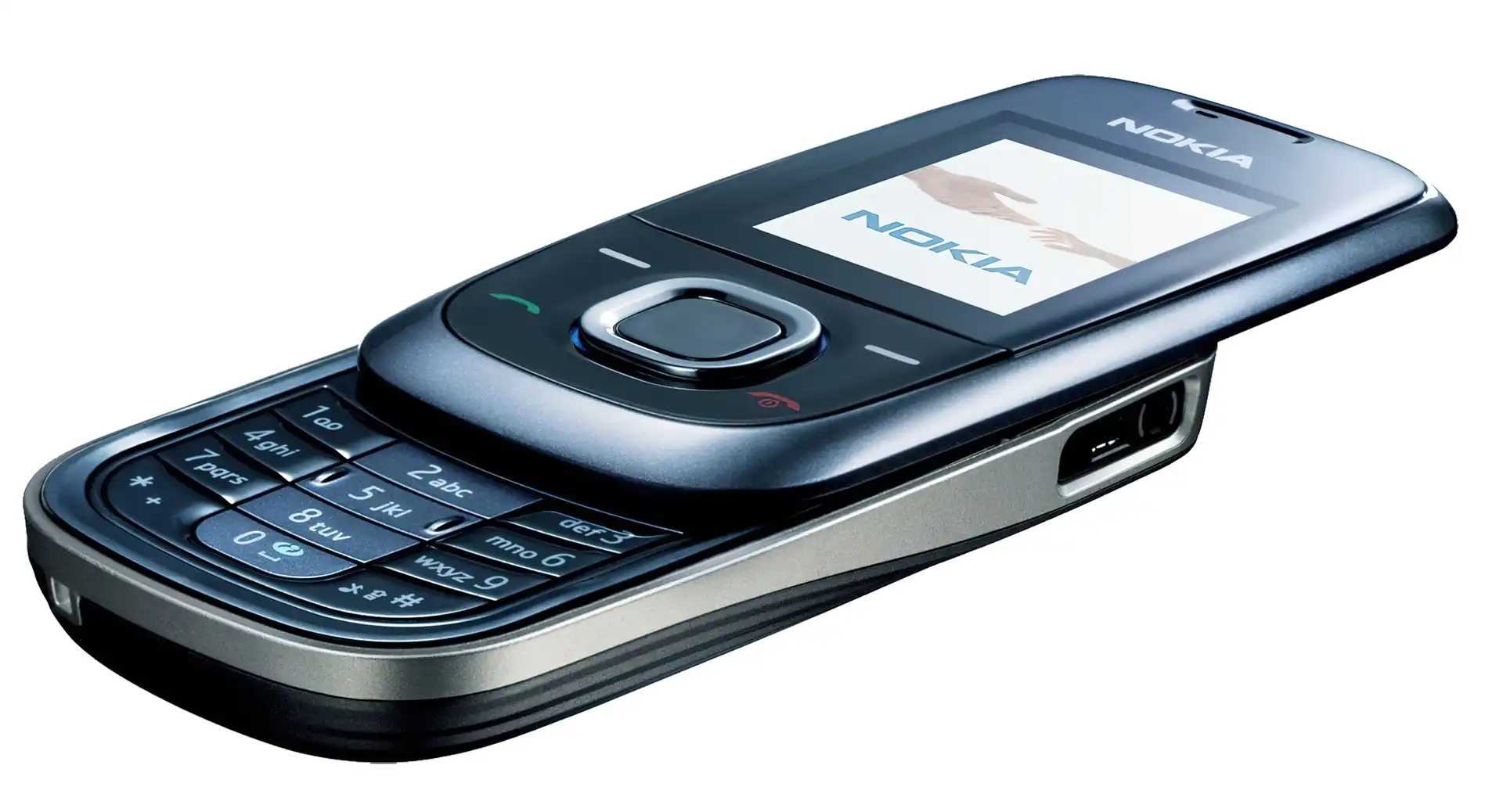 Nokia 2680, Czarna, Rozsuwana