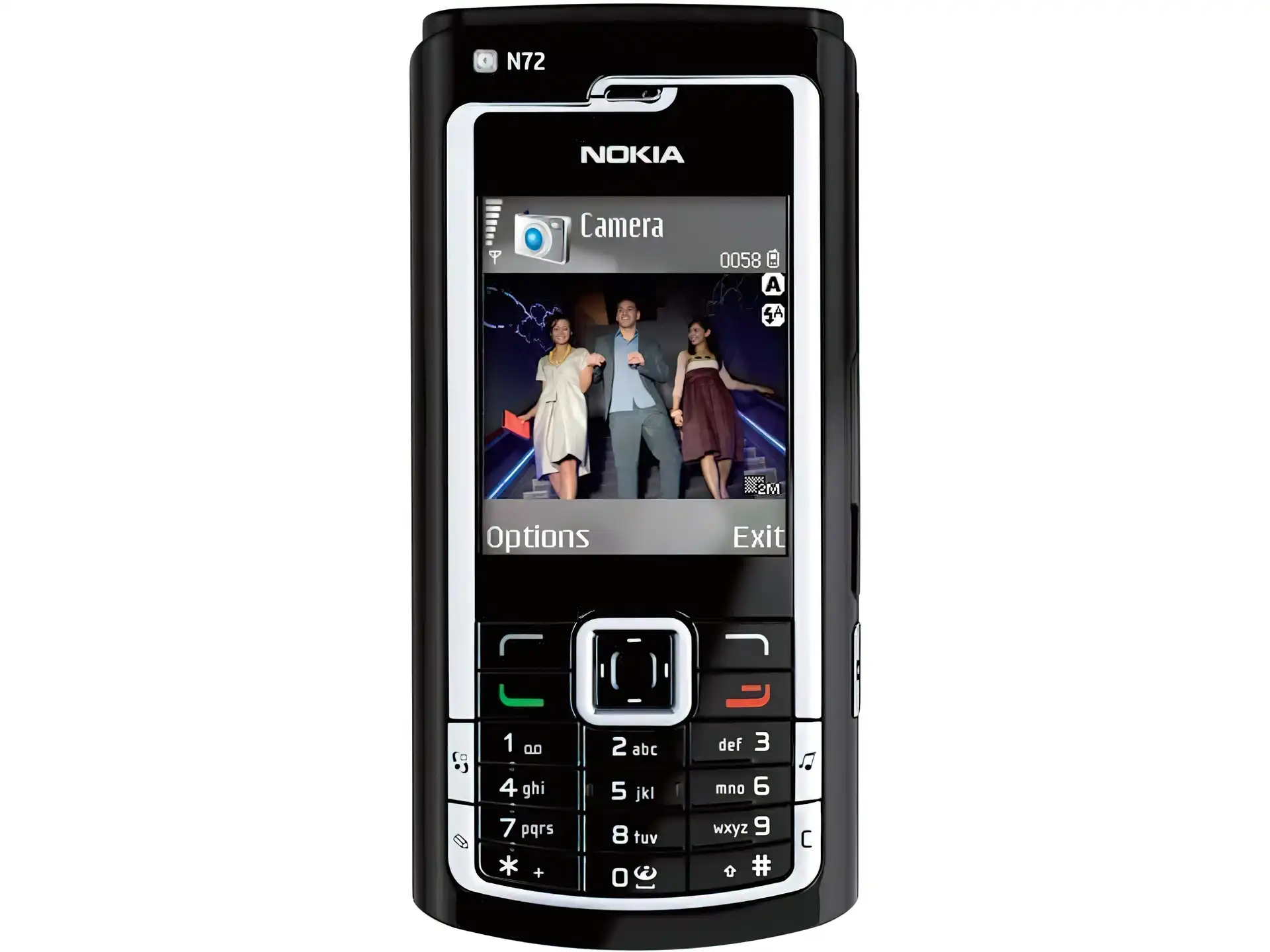 Nokia N72, Camera, Czarna