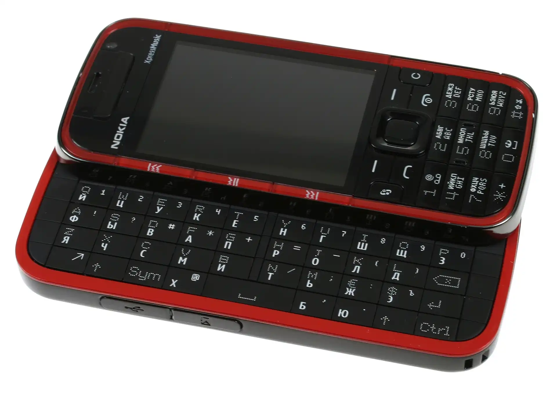 Nokia 5730 XpressMusic, QWERTY, Czarna