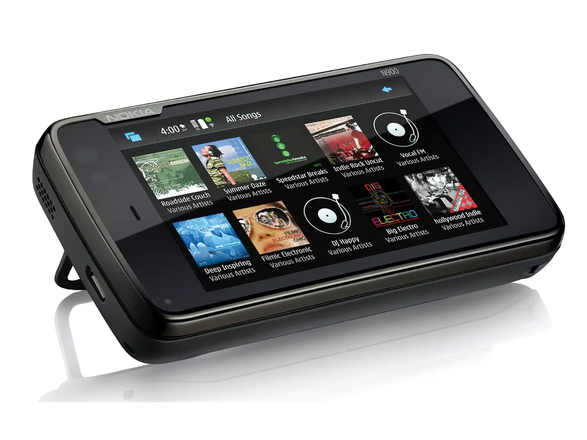 Nokia N900, Ekran, Czarny
